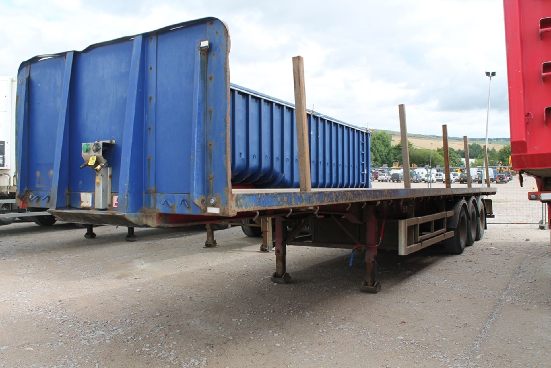 SDC 45FT FLATBED C/W PINS/SOCKET MOT 31/1/18 S2