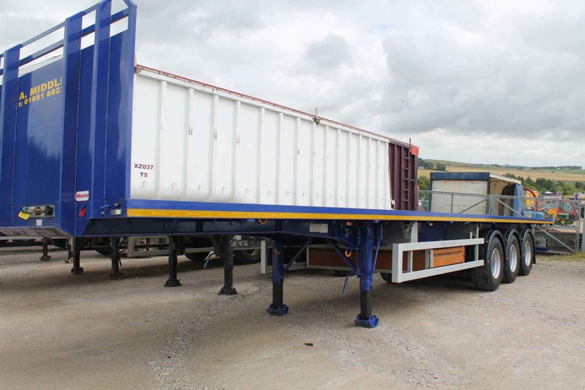 2013 MONTRAAN 45FT FLATBED MOT 31/8/18 S8 P/C HERE