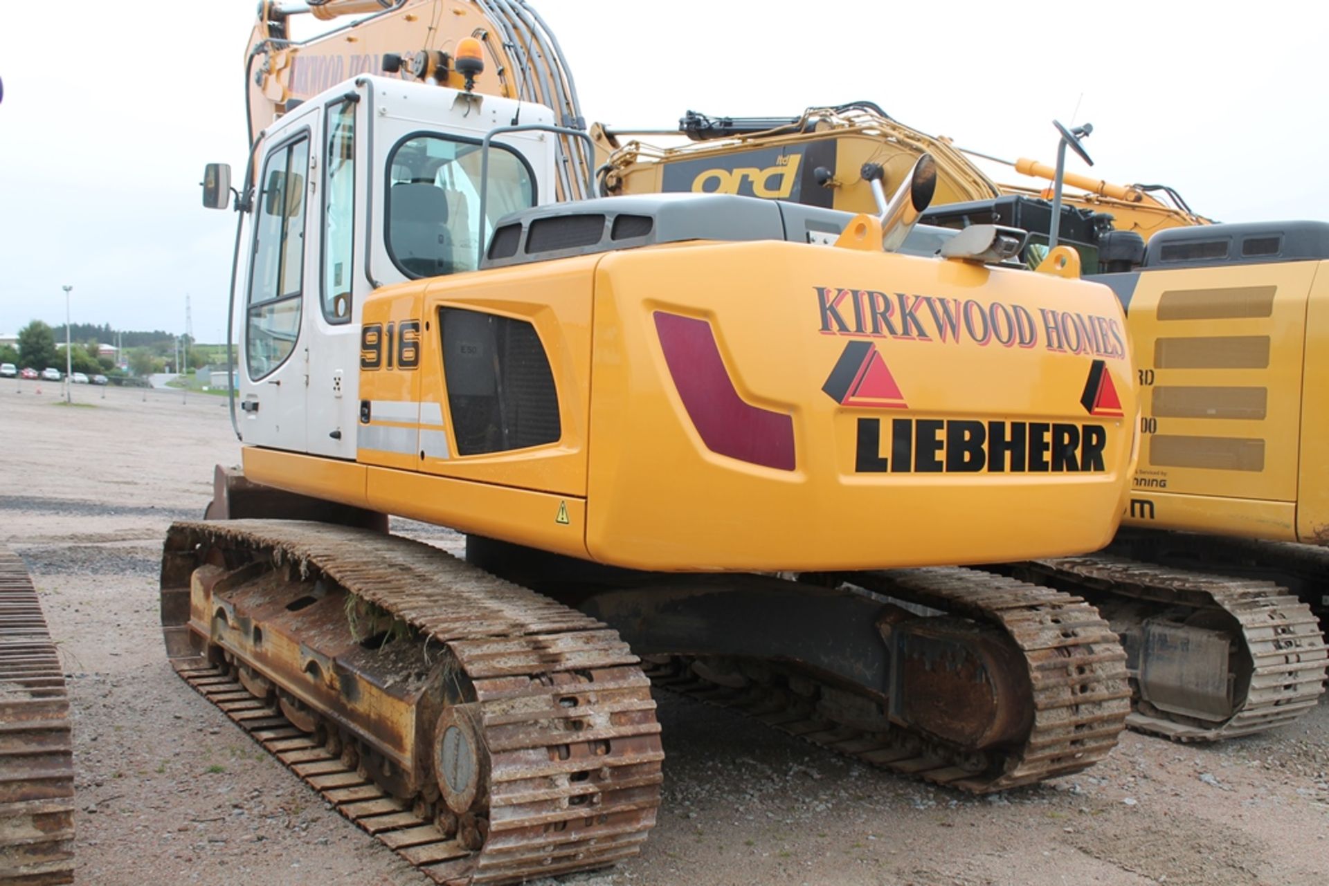 LHEIBERR 916 DIGGER, YEAR 2012, 8625 hours, Q HITCH, AUTO LUBE, PROTEC HEIGHT RESTRICTOR, PLUS VAT - Image 3 of 7