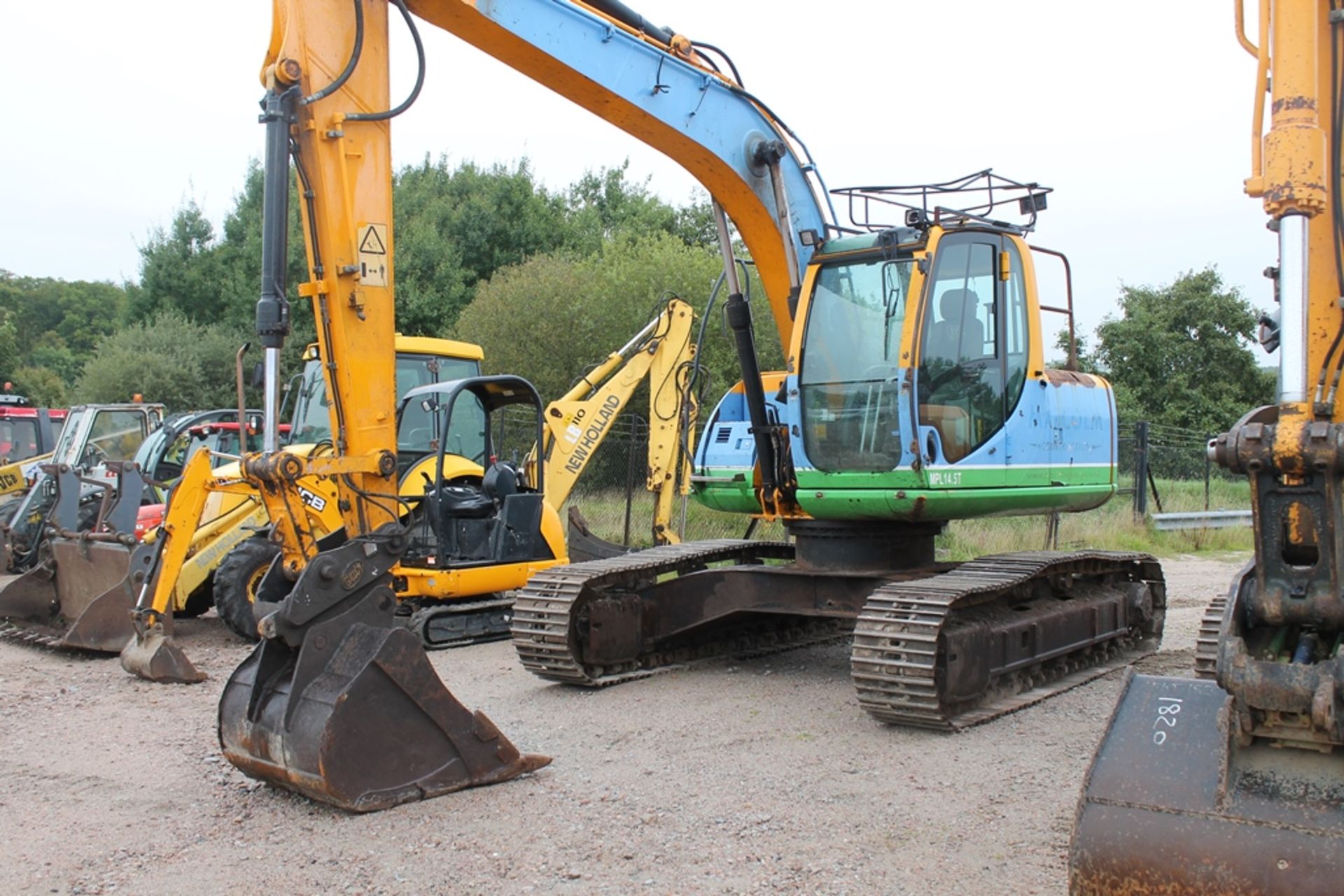 JCB JS145 14T EXCAVATOR, , YEAR 2009, , PLUS VAT