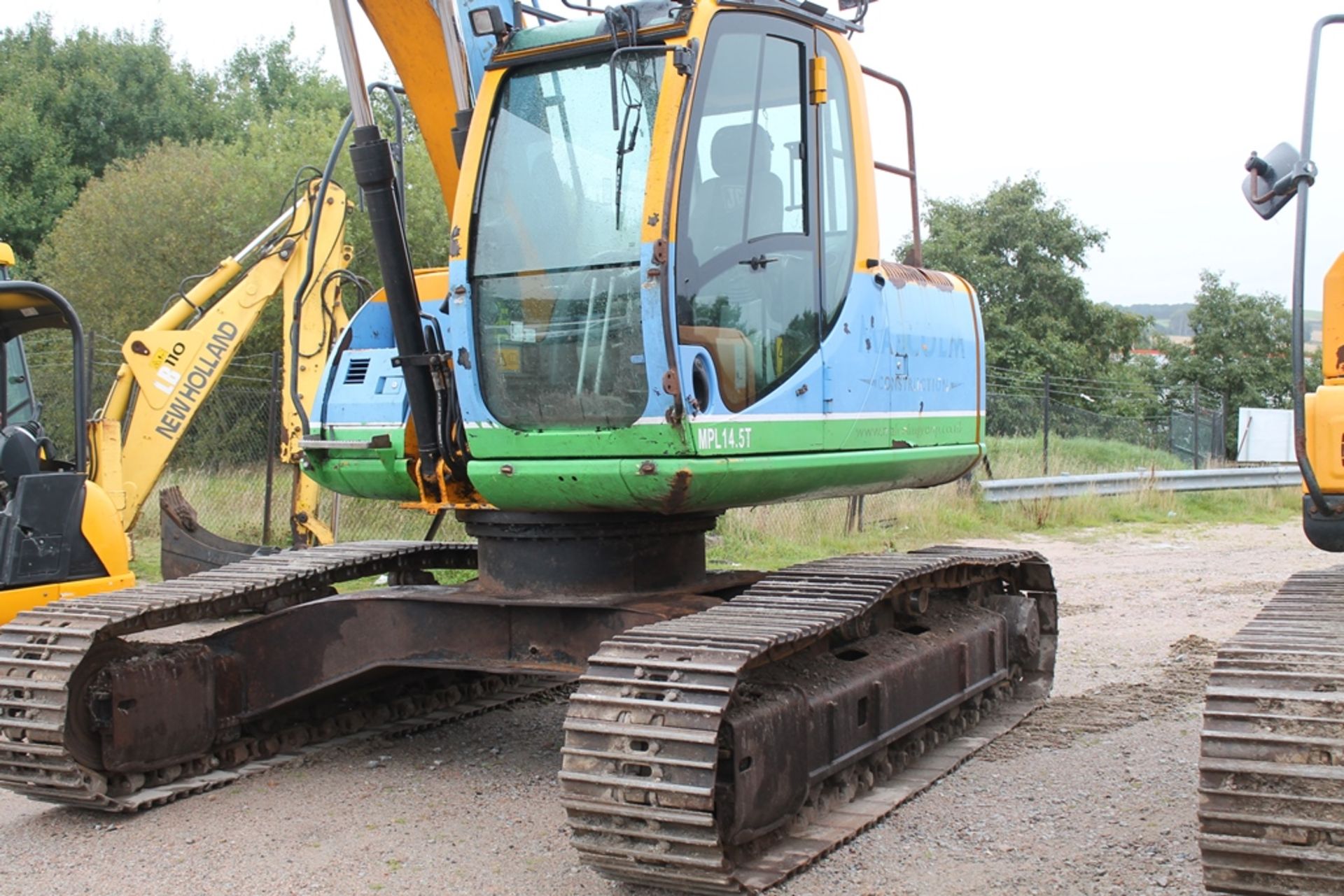 JCB JS145 14T EXCAVATOR, , YEAR 2009, , PLUS VAT - Image 2 of 7