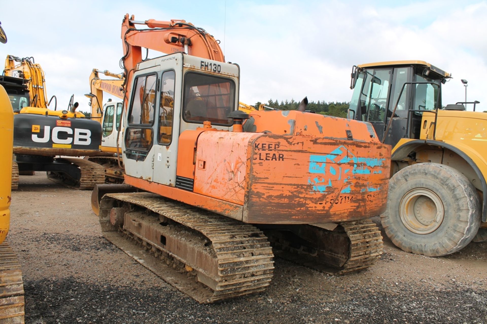 FIAT THATCHI FH130 TRACKED DIGGER, , PLUS VAT - Image 2 of 4