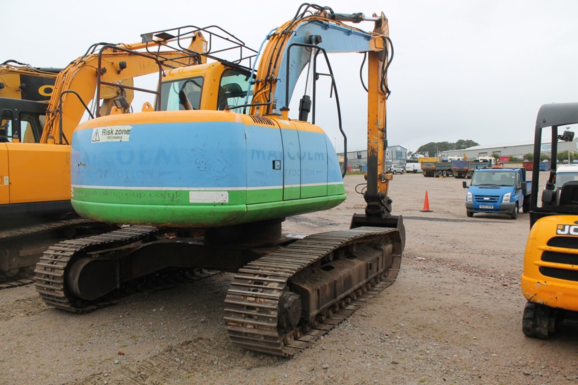 JCB JS145 14T EXCAVATOR, , YEAR 2009, , PLUS VAT - Image 4 of 7