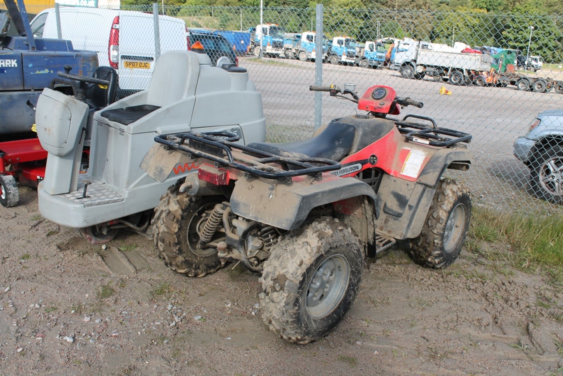 ARCTIC CAT QUAD KEY & MANUAL IN P/CABIN