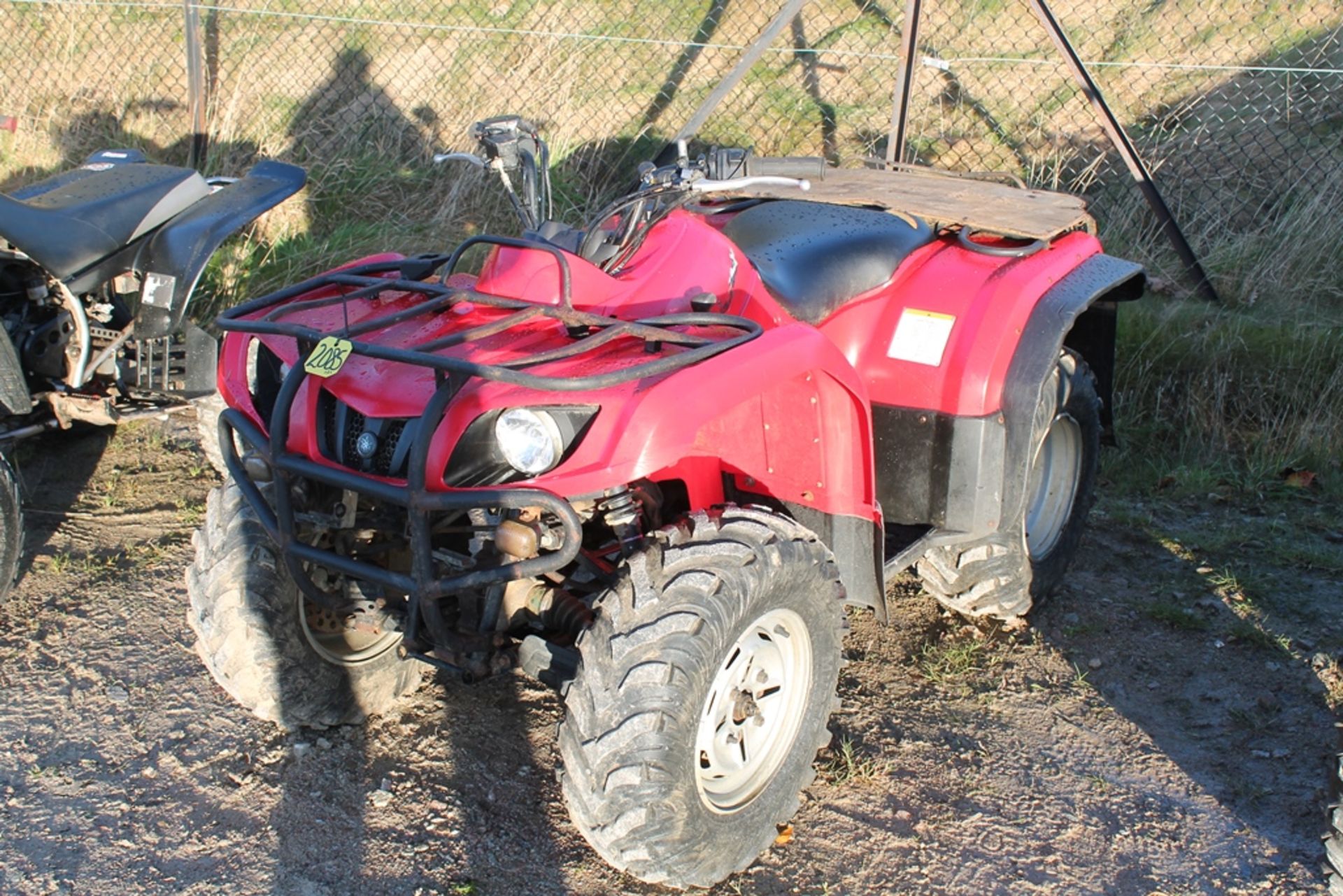 YAMAHA GRIZZLY QUAD KEY IN P/CABIN