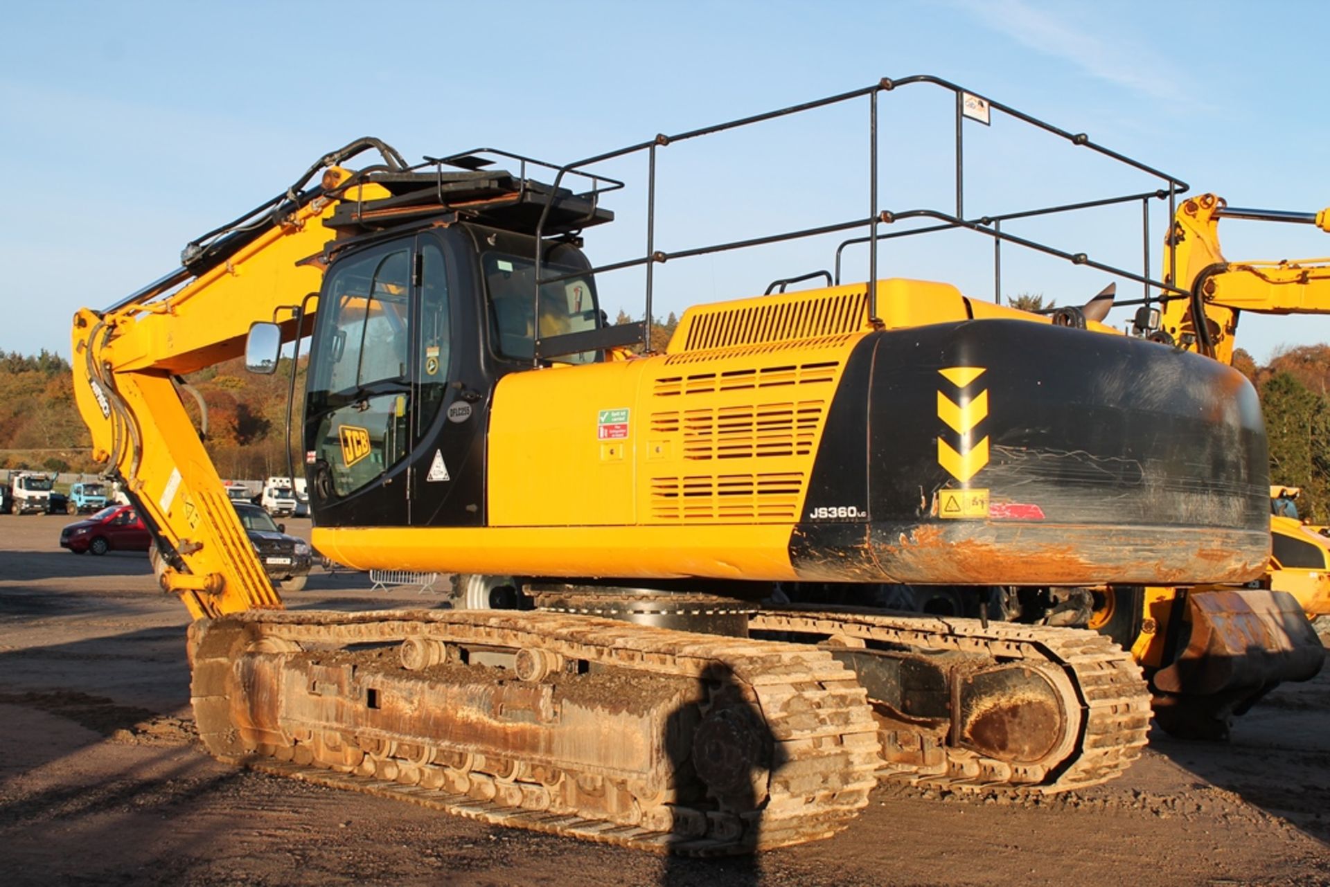 JCB JS360LC Tracked Slew Excavator, Year 2014, Displaying 4,743 hours, VIN JCBJS36EC02050812, Plus V - Image 5 of 8