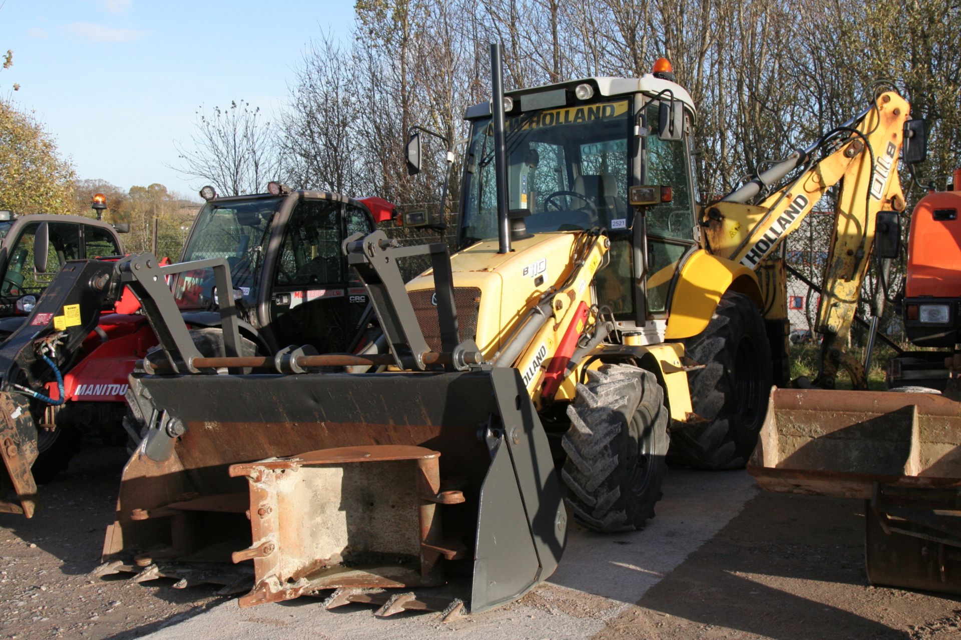 New Holland B110 Wheeled Digger Tractor