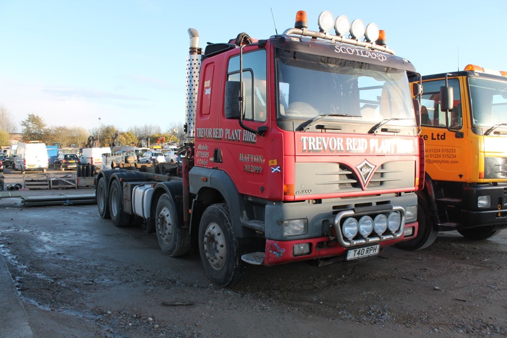 Foden Alpha 3000 A3-8rt 380 Slp - 11000cc Tractor - Image 4 of 4