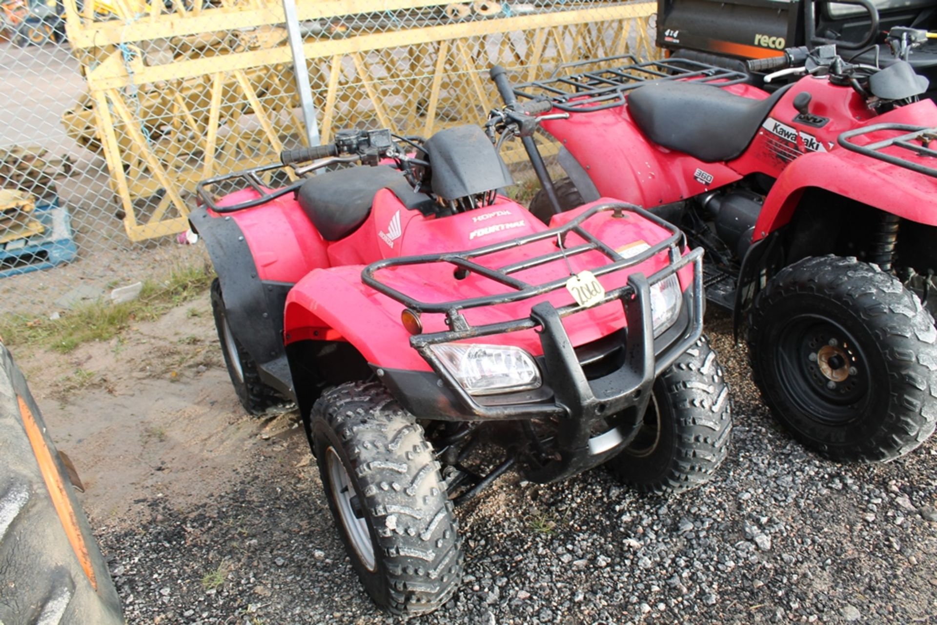 HONDA TRX250 KEY IN P/CABIN