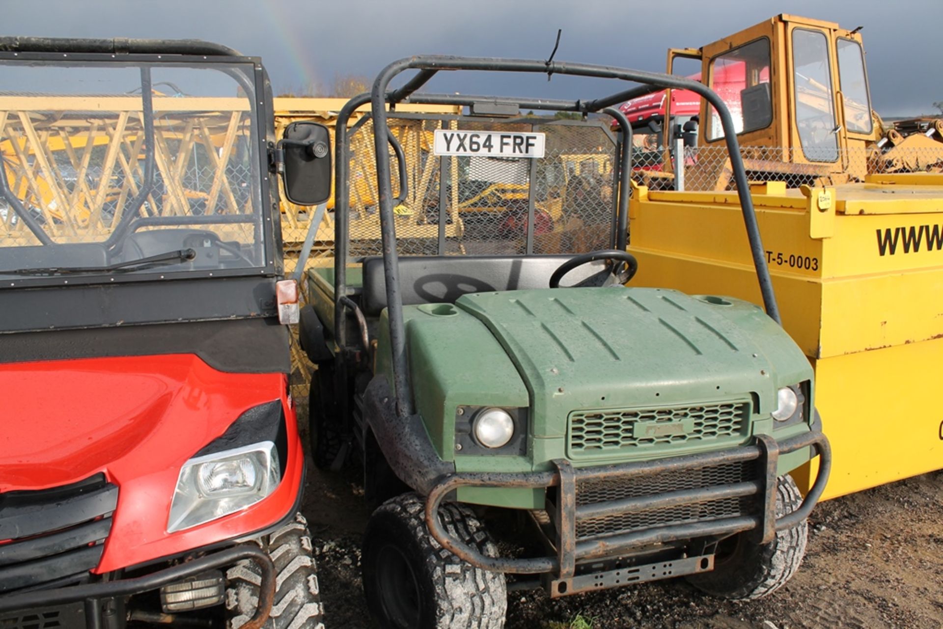 KAWASAKI MULE YX64 FRF KEY IN P/CABIN