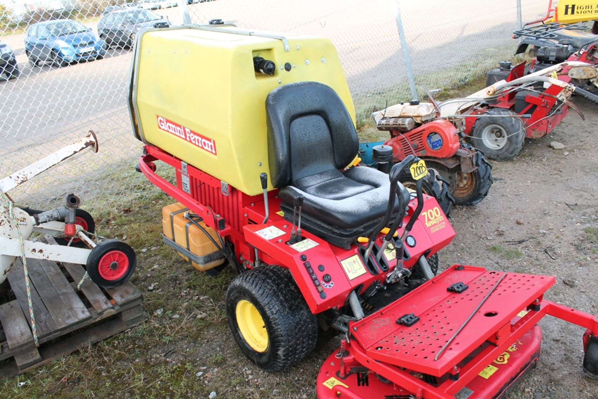 GIANNI FERRARI TURBOGRASS KEY IN P/CABIN