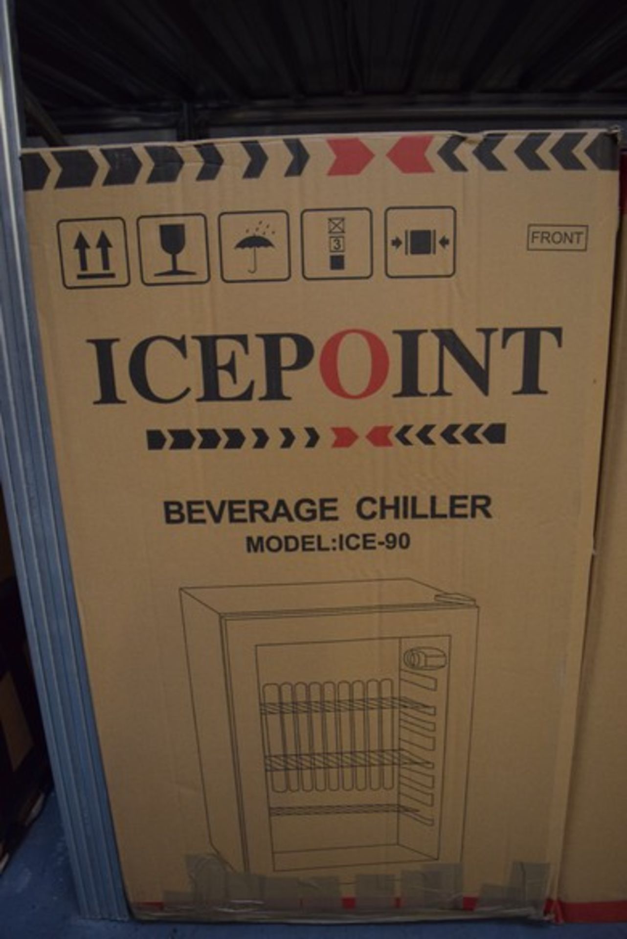 1 X ICE POINT BEVERAGE CHILLER MODEL NO. ICE90 RRP £150