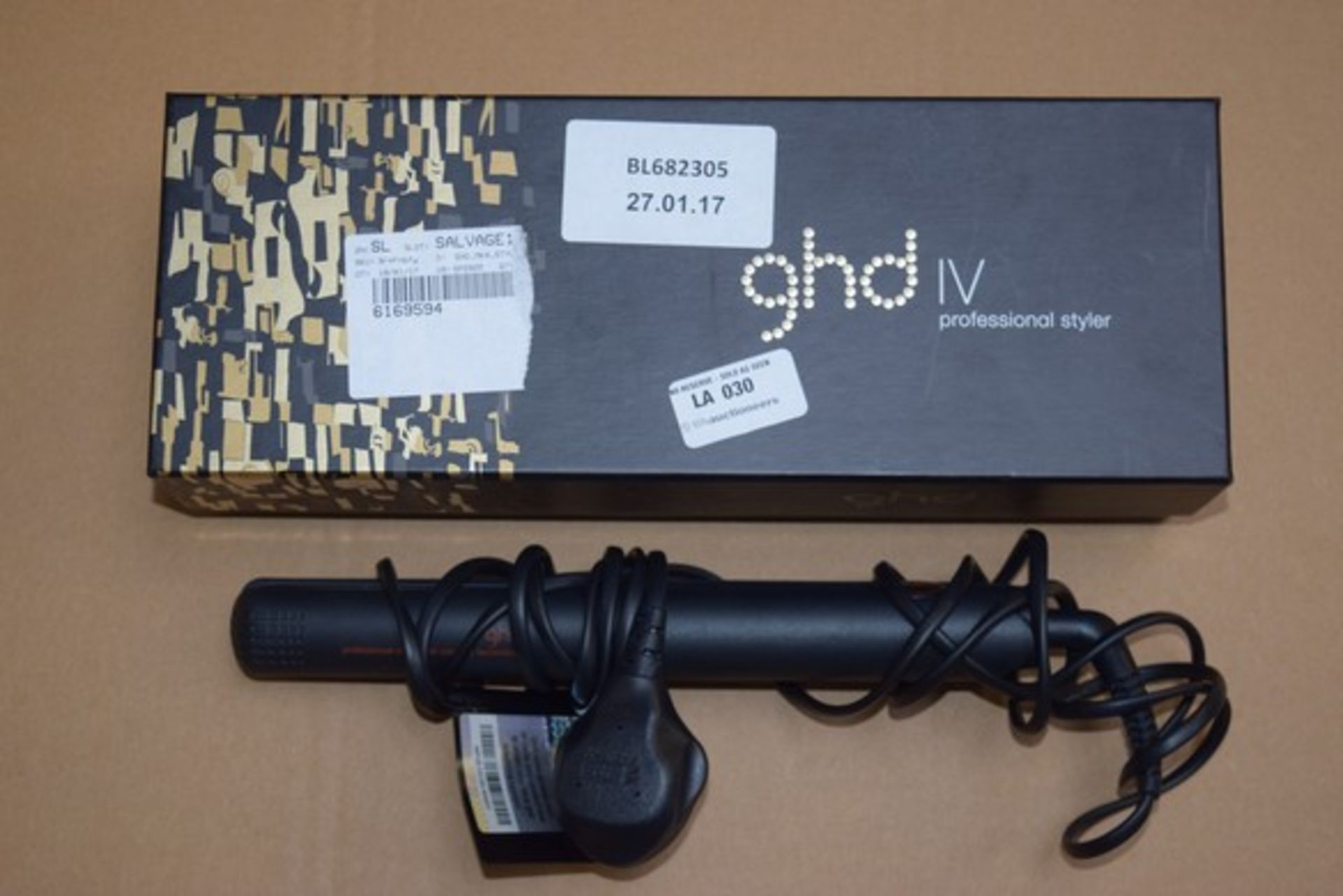 1 X BOXED GHD IV PROFESSIONAL HAIR STRAIGHTENERS RRP £145 27.01.17
