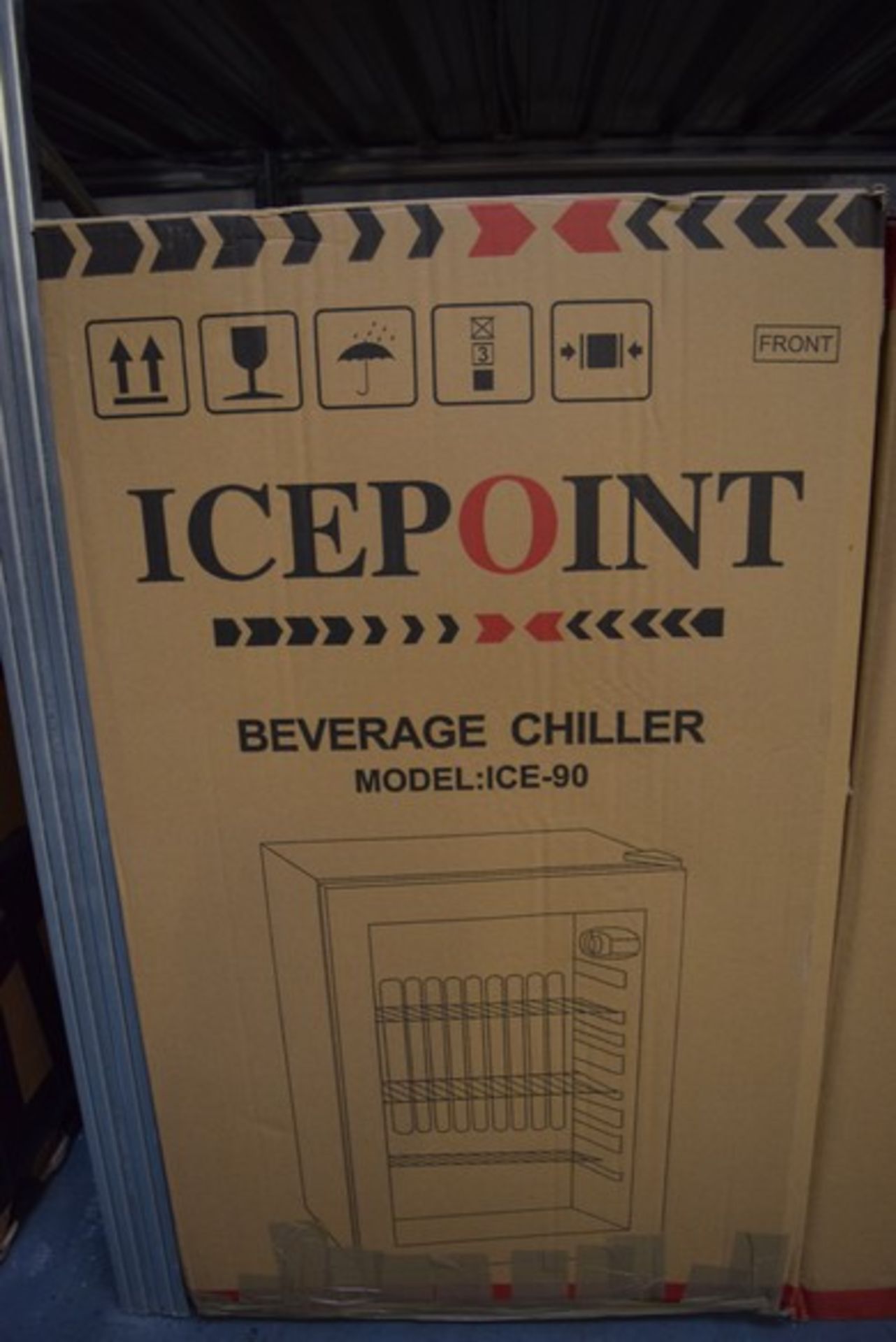 1 X ICE POINT BEVERAGE CHILLER MODEL NO. ICE90 RRP £150