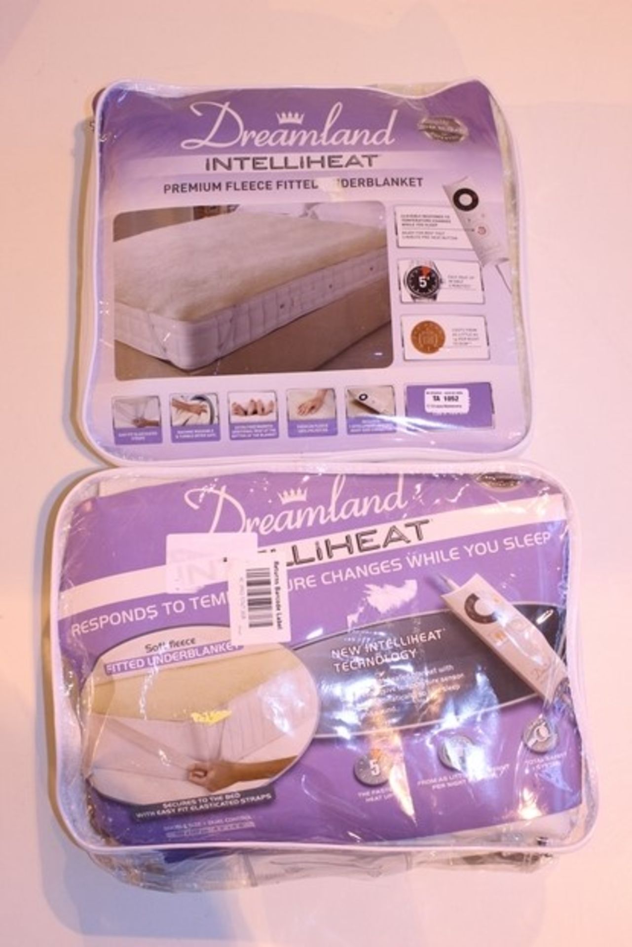 1X LOT TO CONTAIN 2 BAGGED ASSORTED ELECTRIC BLANKETS RRP £20-£40 (BL678120)