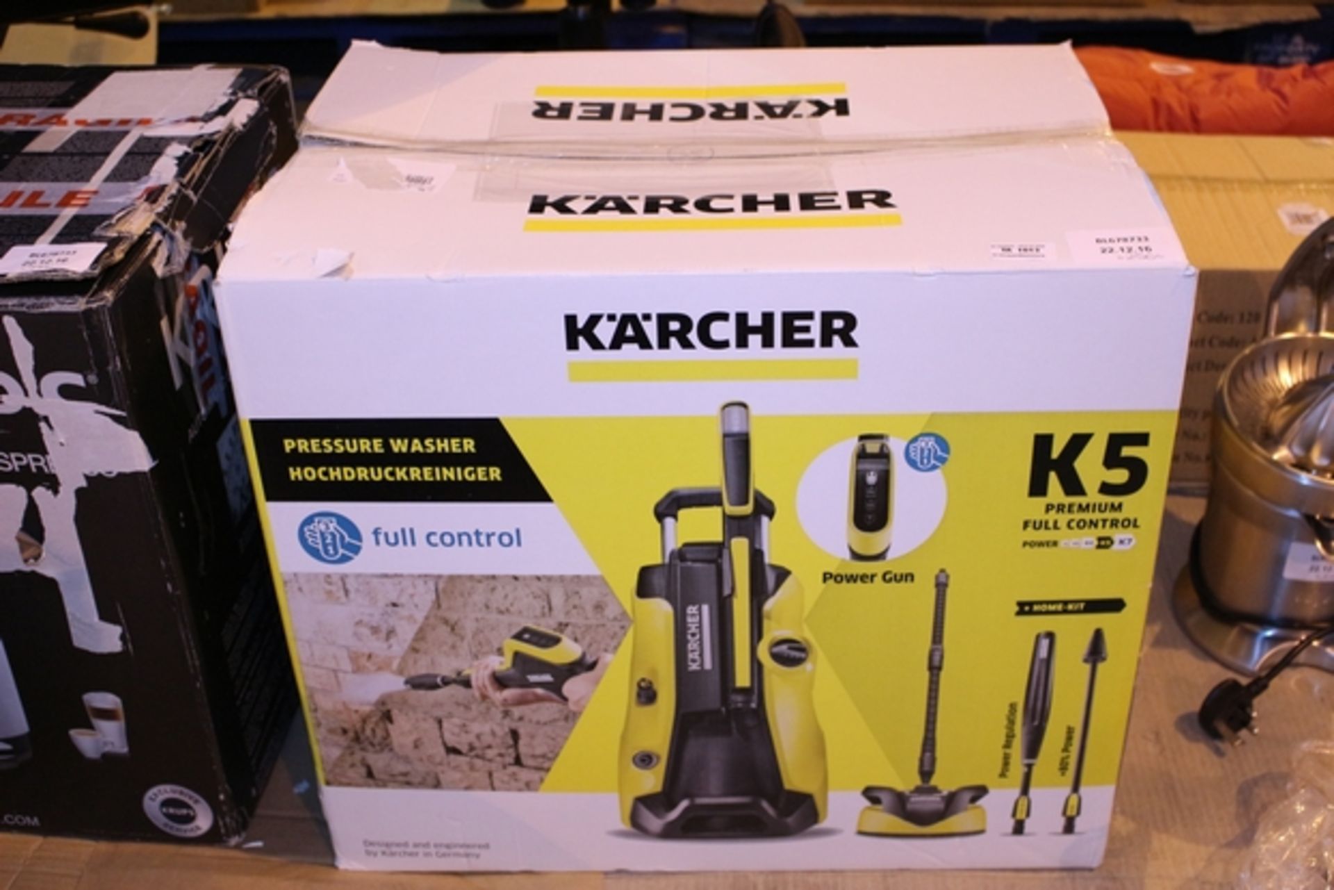 1X BOXED KARCHER K5 PREMIUM FULL CONTROL PRESSURE WASHER RRP £250 (BL678733)