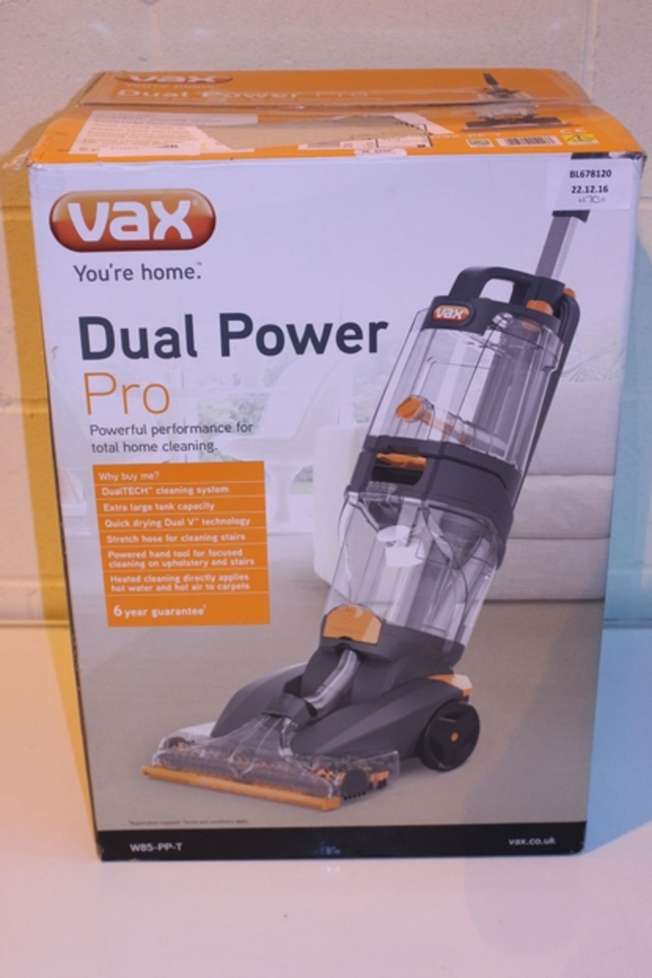 1X BOXED VACS DUAL POWER PRO RRP £160 (BL678120)