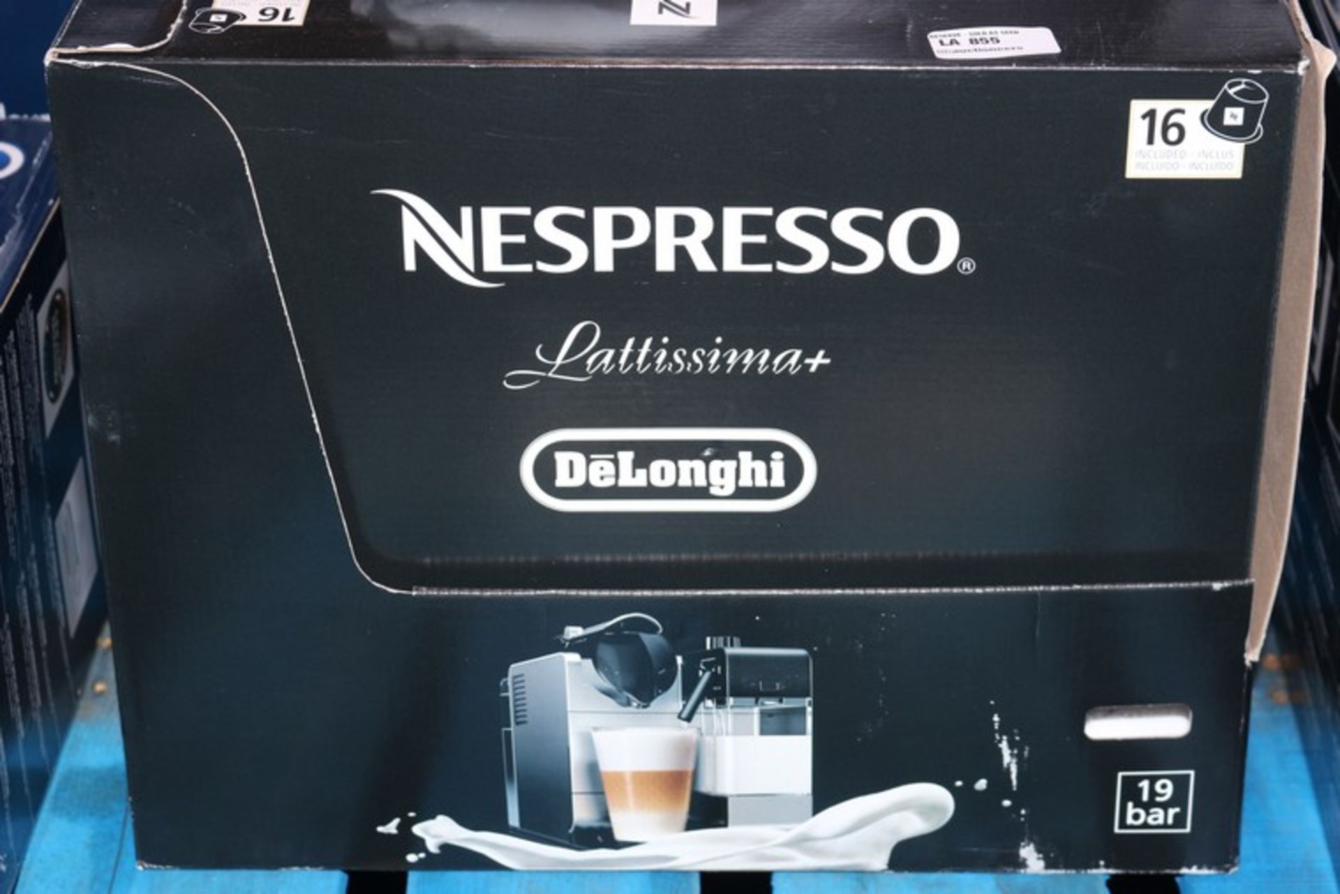 1 x BOXED DELONGHI NESPRESSO LATISIMA PLUS CAPPUCCINO COFFEE MACHINE RRP £140 (17.2.17) *PLEASE NOTE