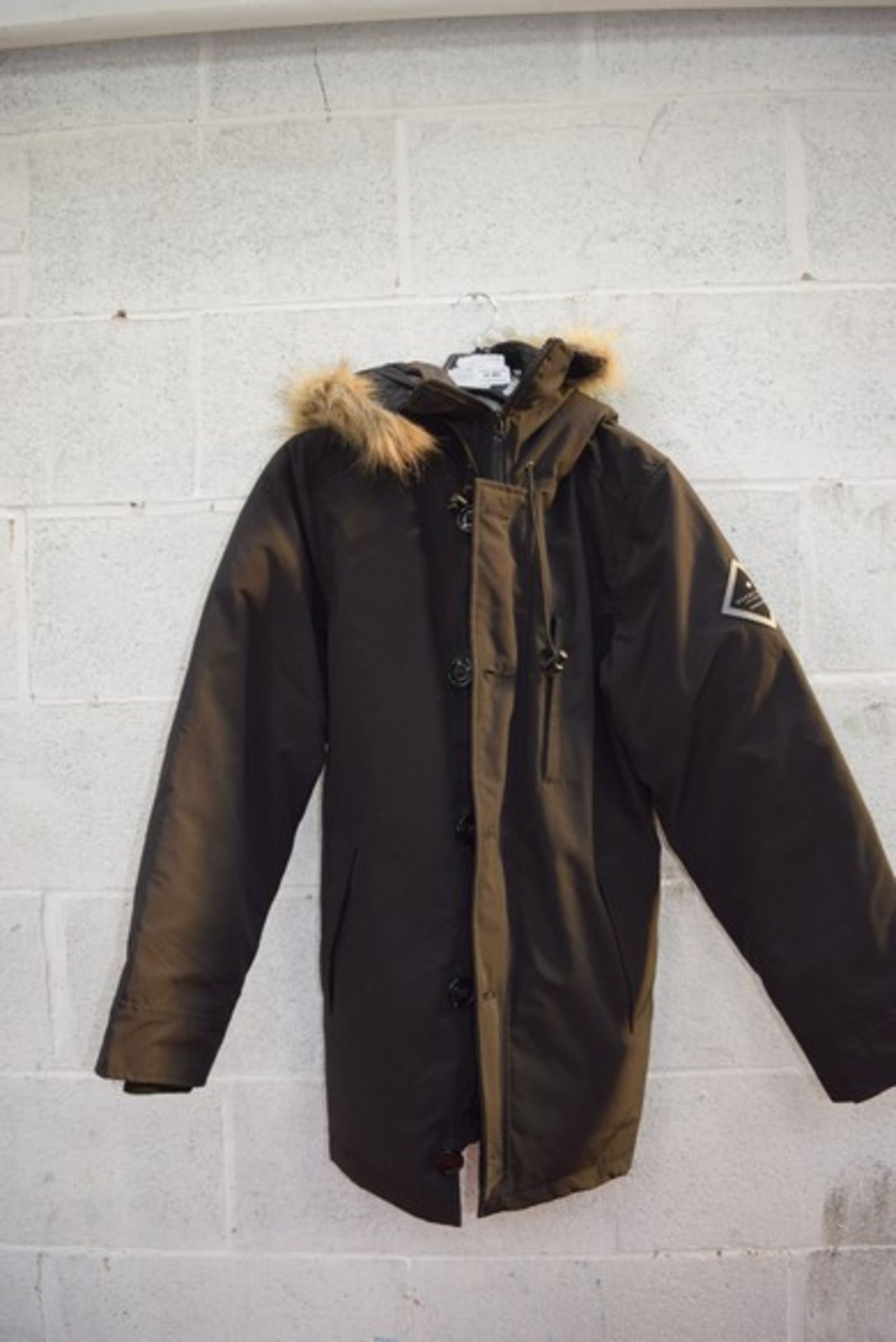 1 x HARDY AMIES MENS PARKA COAT SIZE M (WITH TAGS) RRP £189 *PLEASE NOTE THAT THE BID PRICE IS