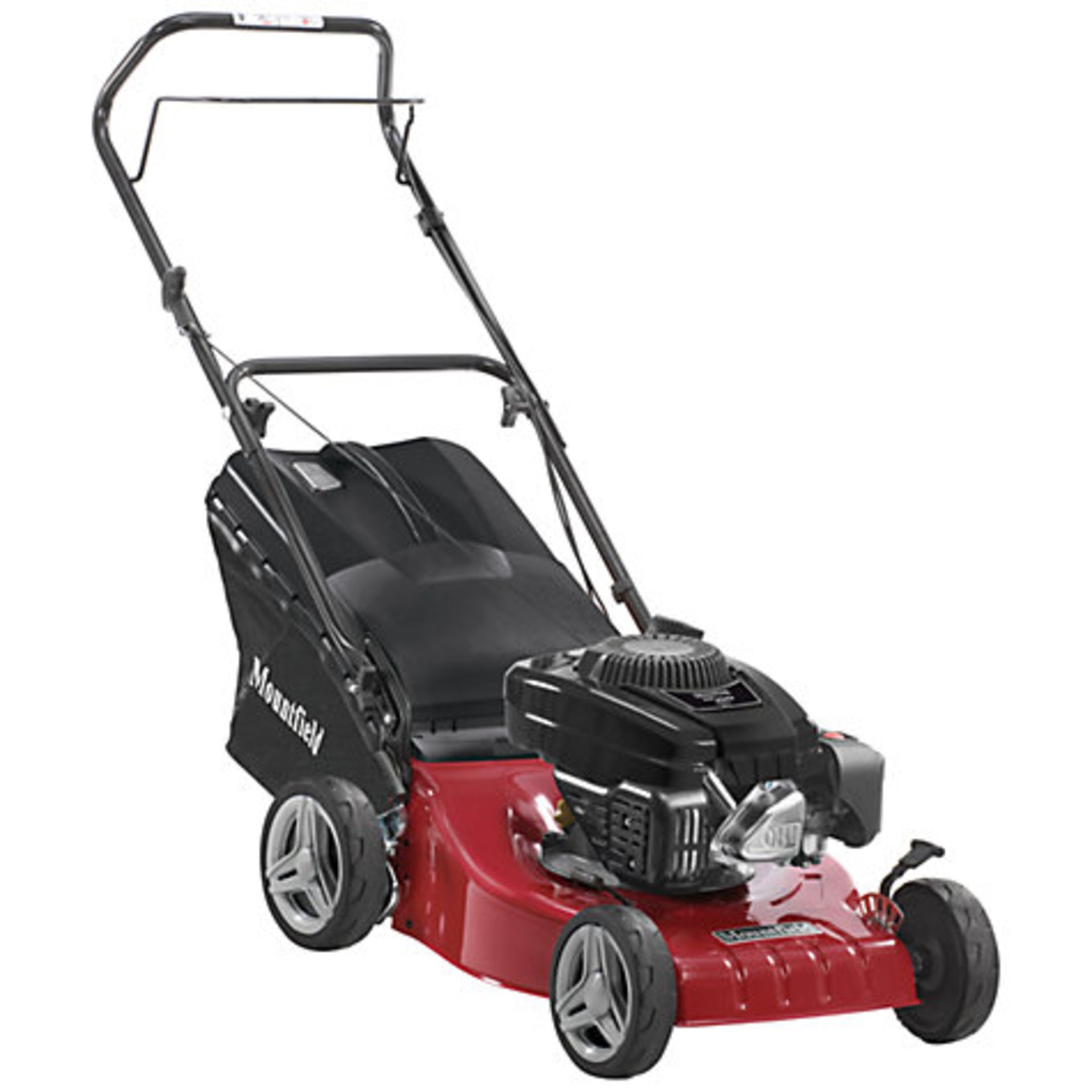 1 x BOXED MOUNTFIELD S4T1 41CM HAND PROPELLED PETROL LAWNMOWER RRP £220 10.05.17 *PLEASE NOTE THAT