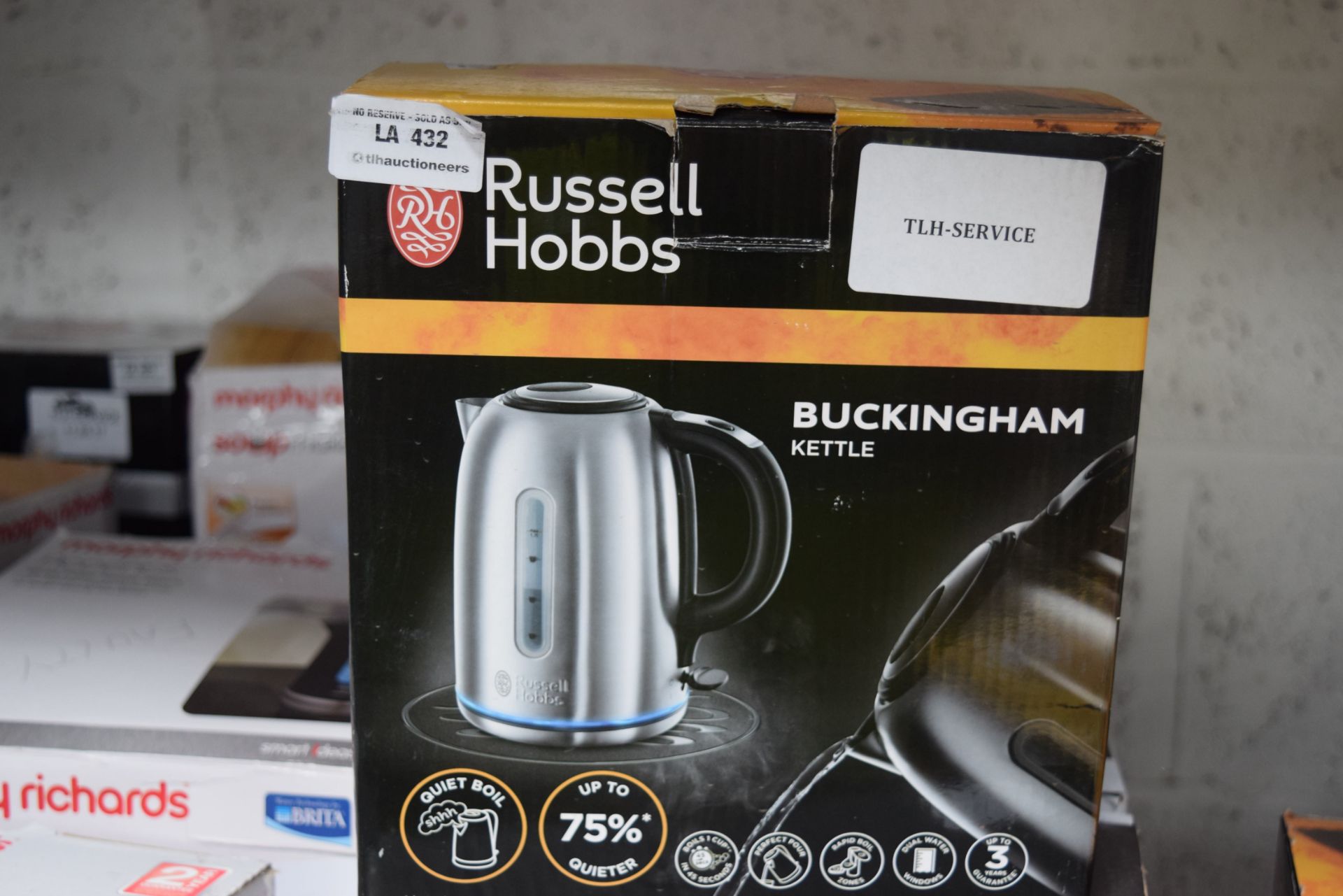 1 X RUSSELL HOBBS BUCKINGHAM KETTLE RRP £40 11.05.2017