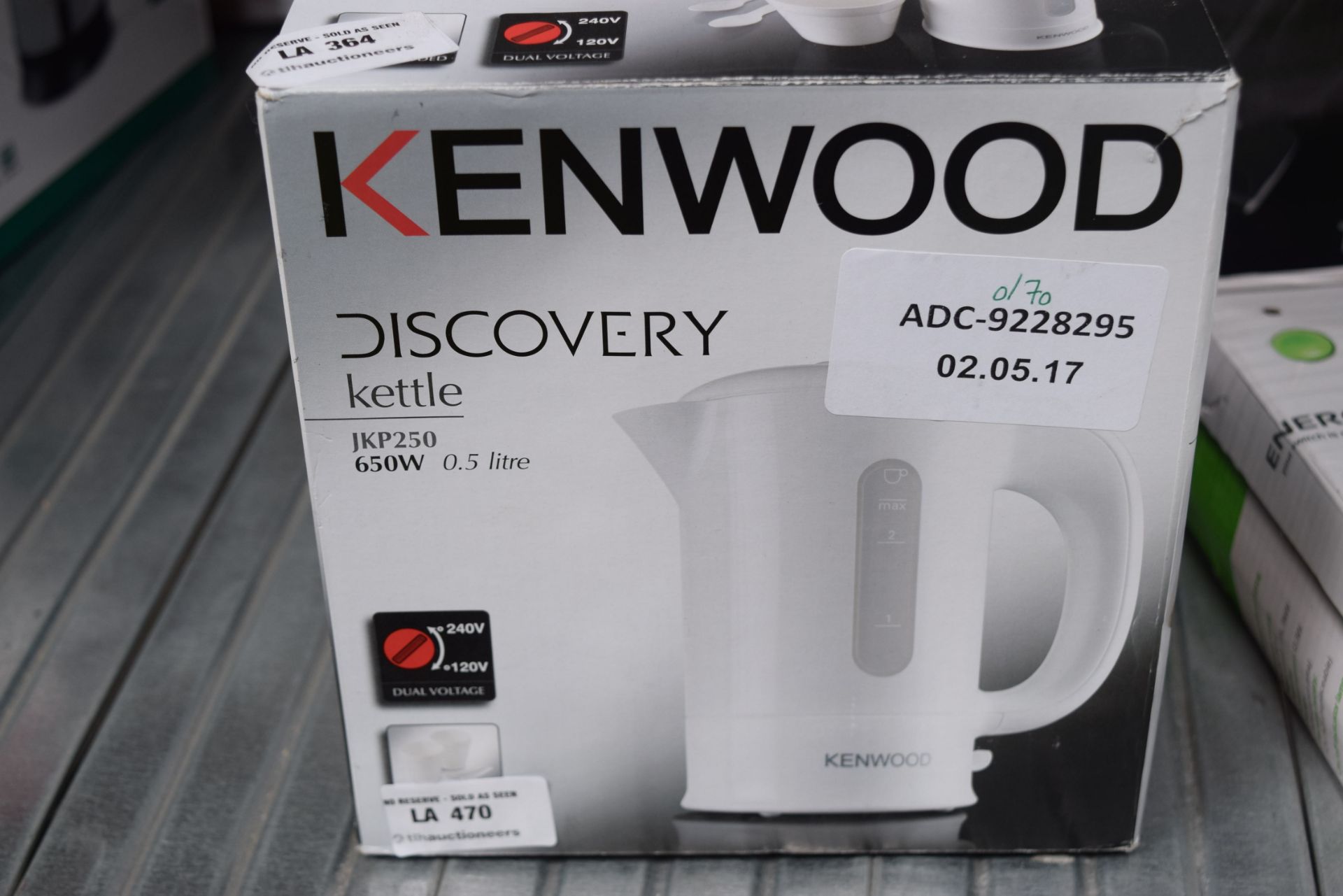 1 X KENWOOD DISCOVERY 0.5L KETTLE RRP £20 02.05.17