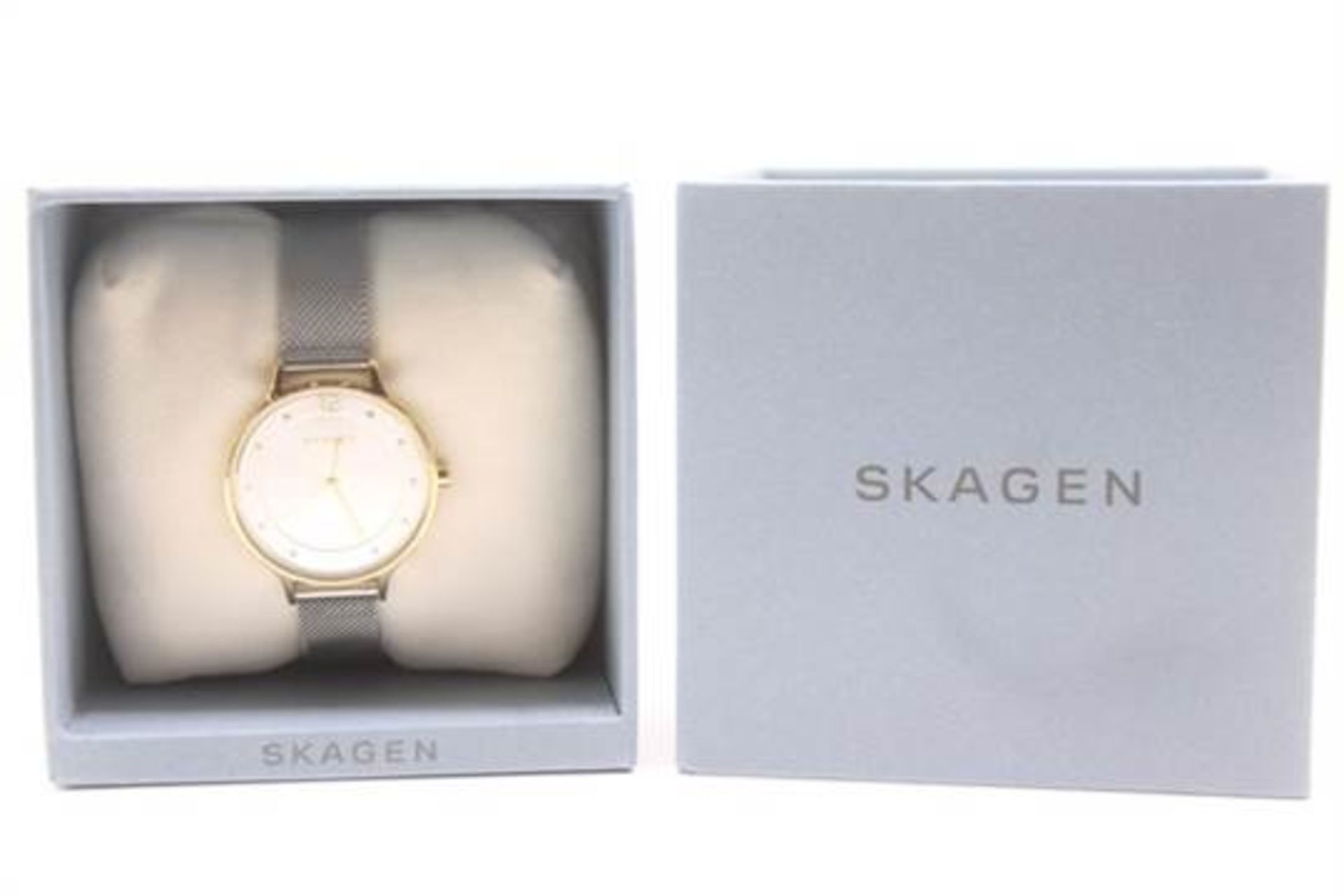 BOXED SKAGEN DENMARK DESIGNER WRIST WATCH RRP £165 (ADC-9100426)(10.04.16)