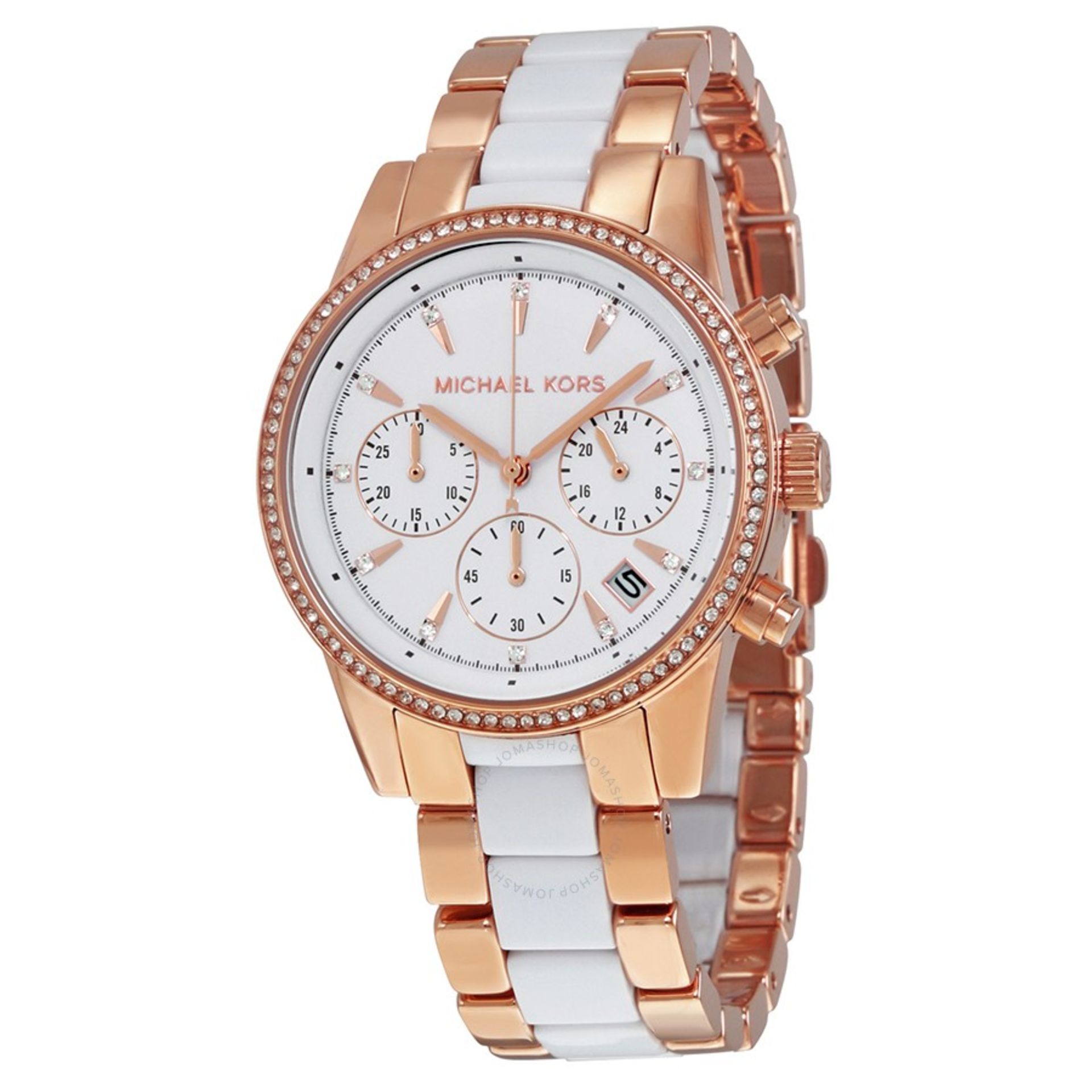 BOXED BRAND NEW MICHEAL KORS LADIES WATCH, MODEL- MK6324, RRP-£350.00 (SBW)