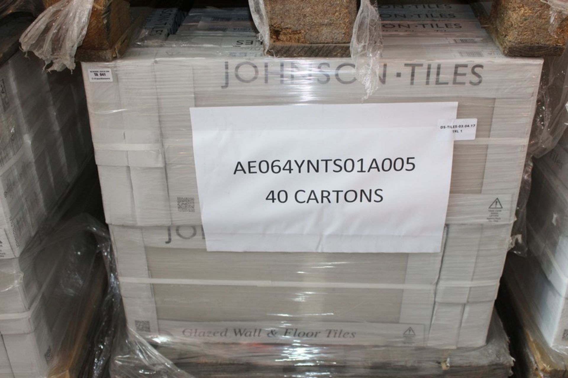 40X BY JOHNSONS TILES FACTORY SEALED GLAZED WALL TILES 300 X 600 RRP £1200 (LNTS01A) (DS-TILE) (03. - Image 3 of 3