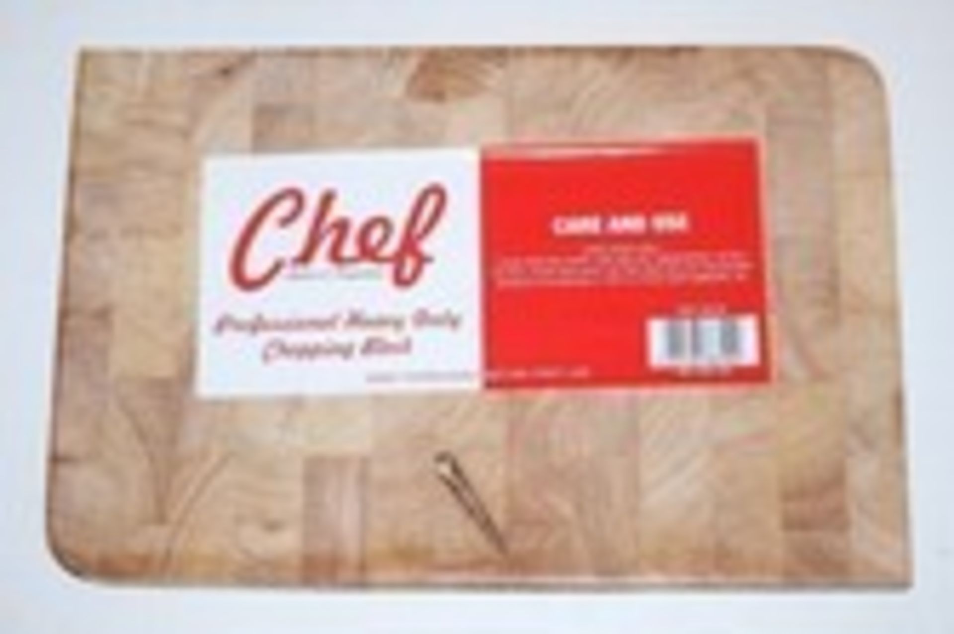 3 x BOXED BRAND NEW PROFESSIONAL SOLID WOOD CHOPPING BOARDS *PLEASE NOTE THAT THE BID PRICE IS