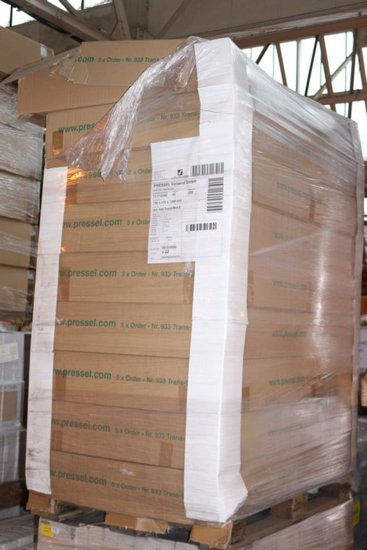 1 x PALLET TO CONTAIN A LARGE AMOUNT OF ASSORTED CARDBOARD BOXES *PLEASE NOTE THAT THE BID PRICE