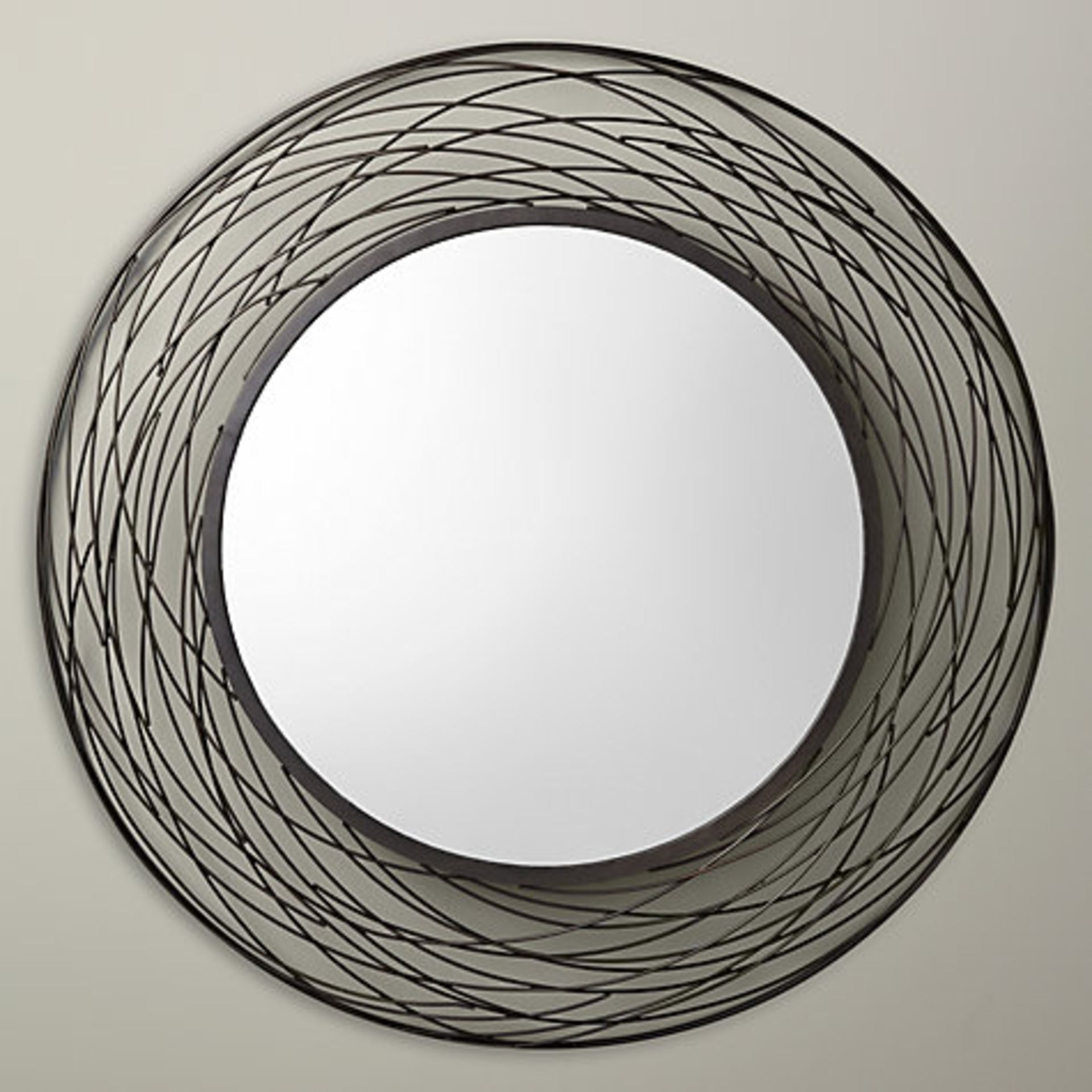 1 x BOXED FUSION SWIRL MIRROR 114CM RRP £195 (22.5.17)(4001) *PLEASE NOTE THAT THE BID PRICE IS