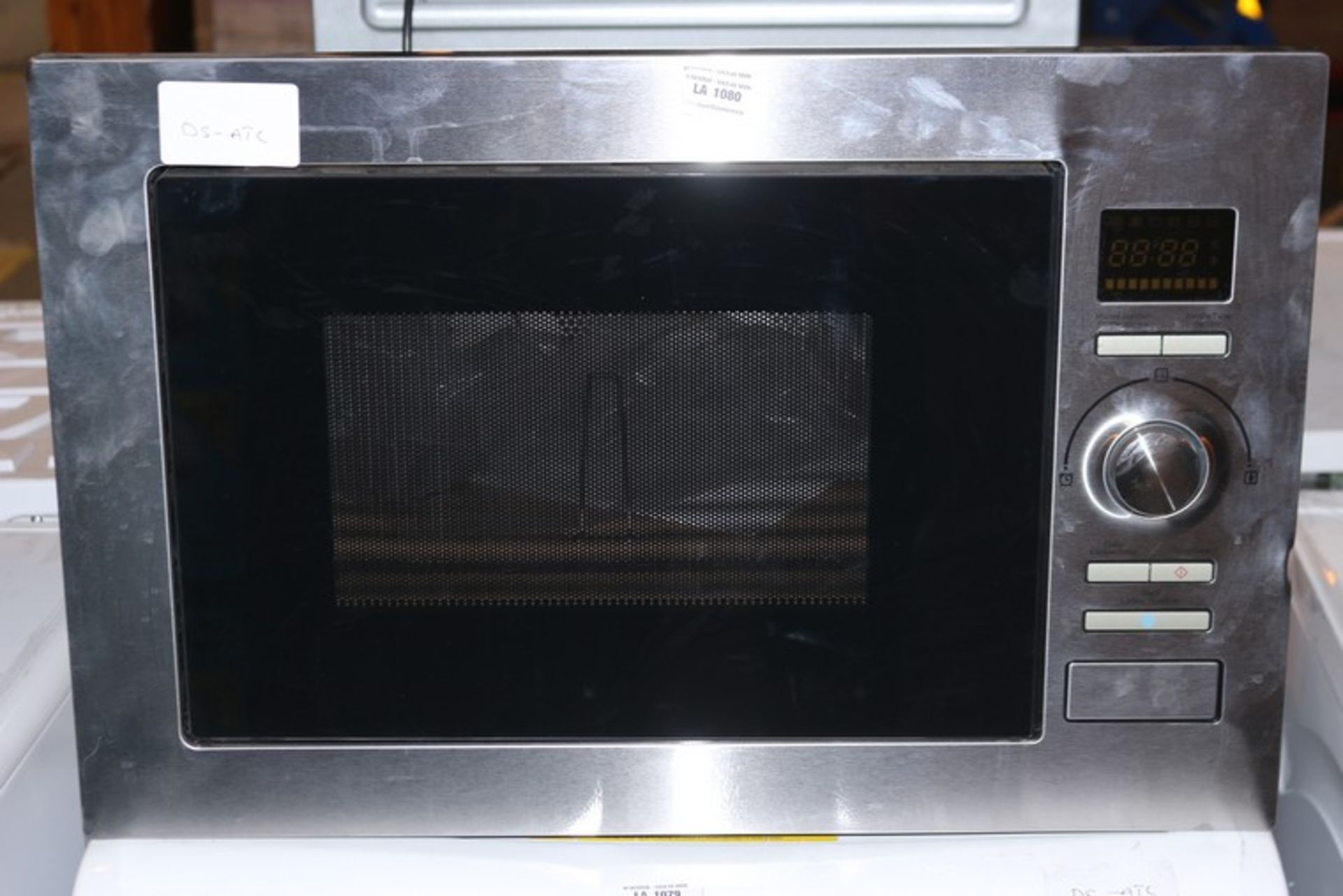 1 x STAINLESS STEEL SINGLE MICROWAVE OVEN (5.5.17) *PLEASE NOTE THAT THE BID PRICE IS MULTIPLIED