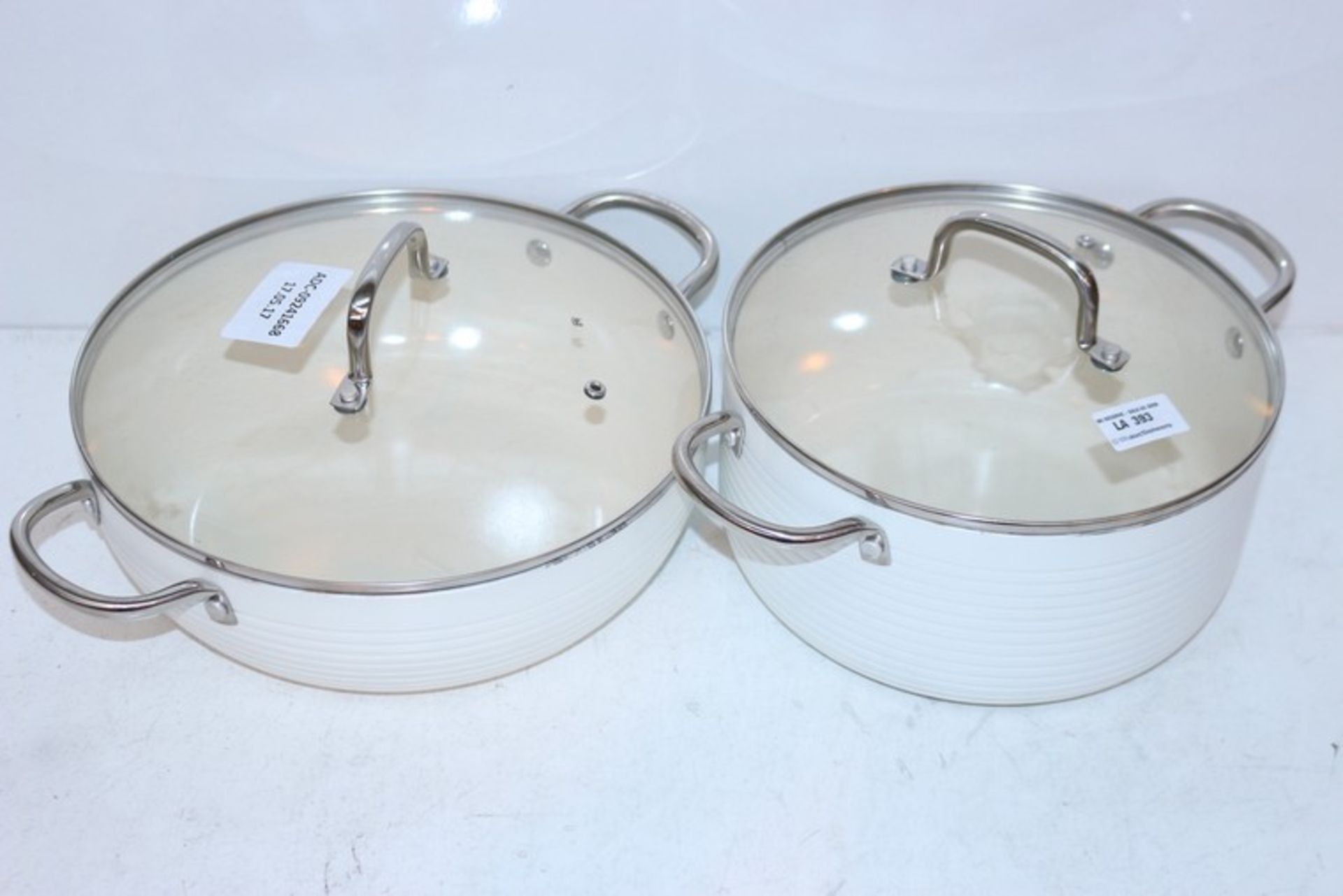 2 x JL STEAM PANS (17.5.17) *PLEASE NOTE THAT THE BID PRICE IS MULTIPLIED BY THE NUMBER OF ITEMS