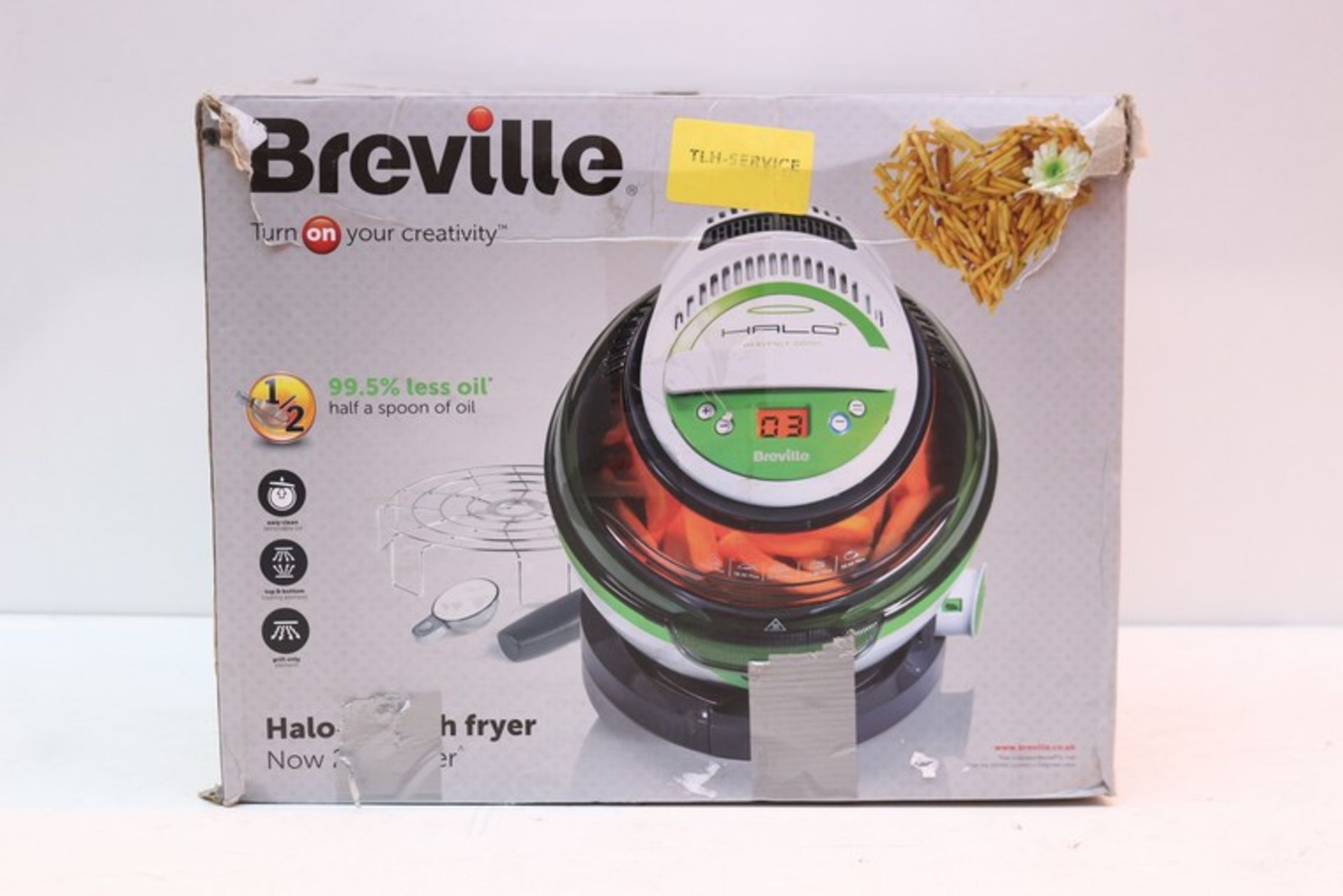 1 x BOXED BREVILLE HALO HALOGEN OVEN RRP £180 *PLEASE NOTE THAT THE BID PRICE IS MULTIPLIED BY THE