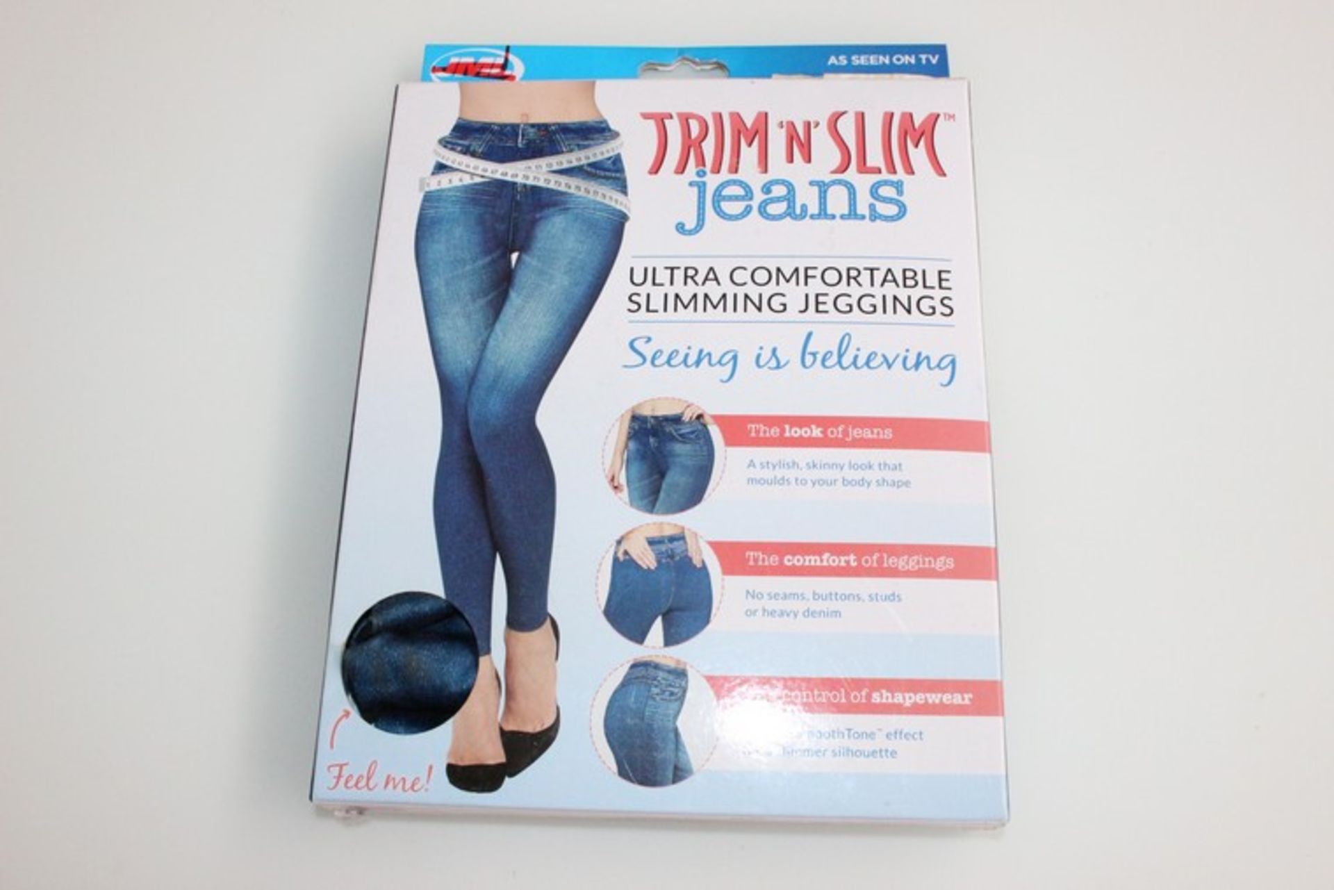 10 x TRIM AND SLIM ULTRA COMFORTABLE SLIMMING JEANS (31.5.17) *PLEASE NOTE THAT THE BID PRICE IS