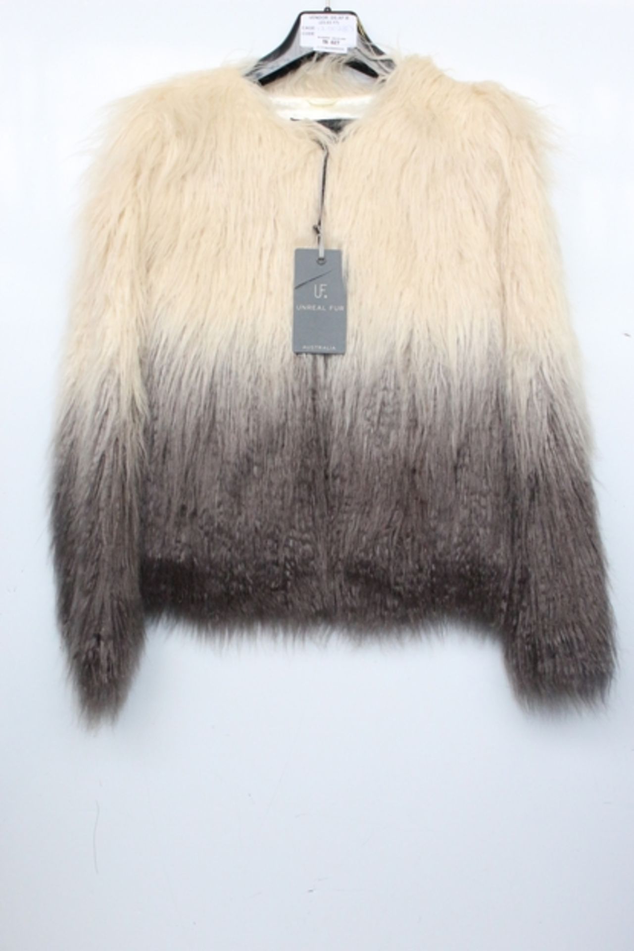 1X UNUSED UNREAL FUR PASTORAL OMBRE JACKET SIZE SMALL RRP £180 (DS-AF-B) (12.002E)