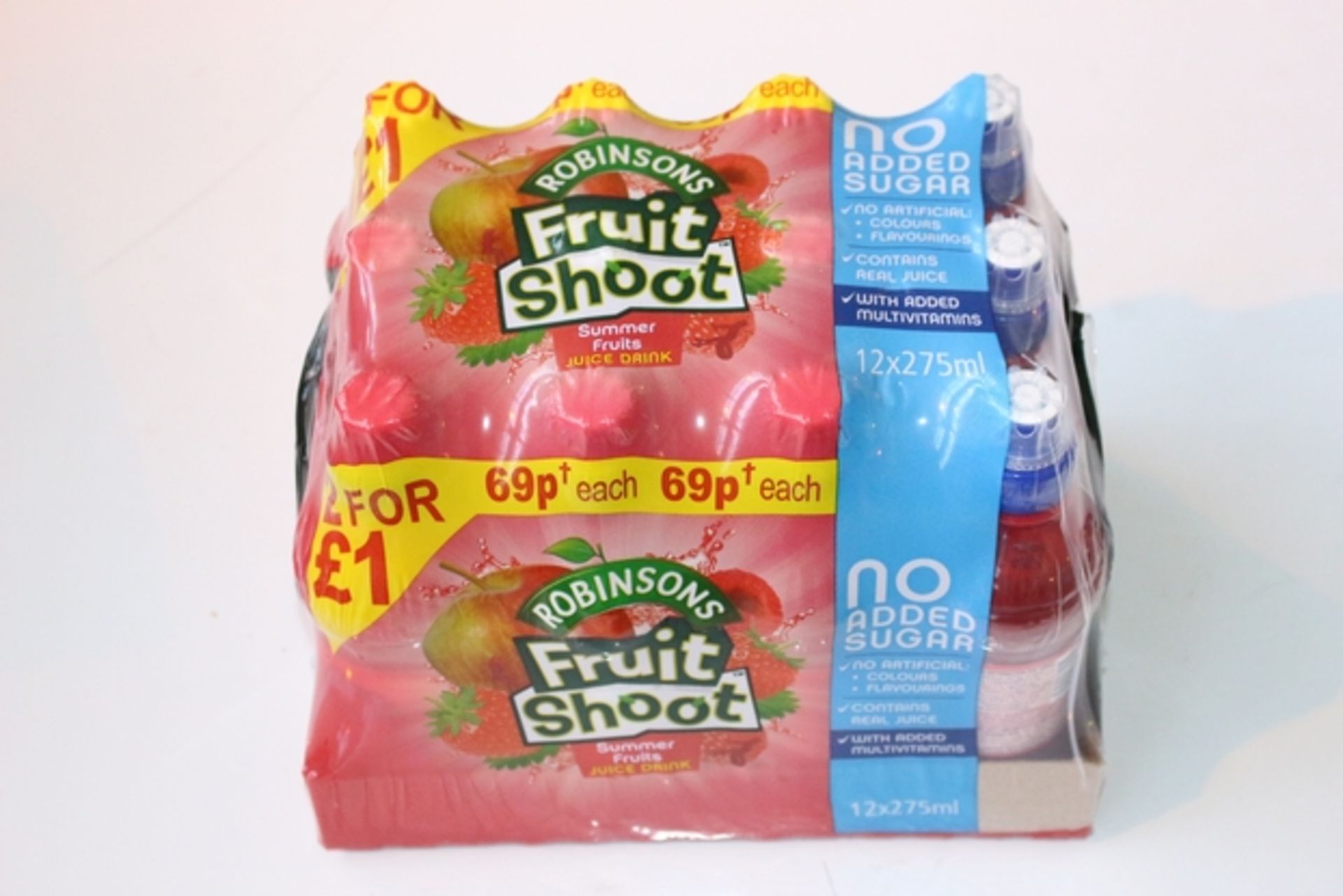 1X LOT TO CONTAIN 36 BOTTLES OF FRUIT SHOOT (IN 3 BOXES) (TLH-C&C)