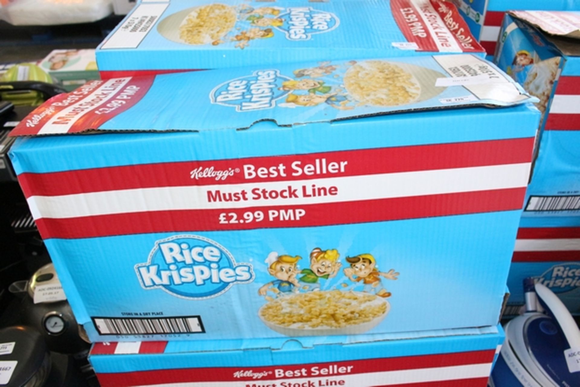 1X LOT TO CONTAIN 14 BOXES OF RICE CRISPIES (TLH-C&C)