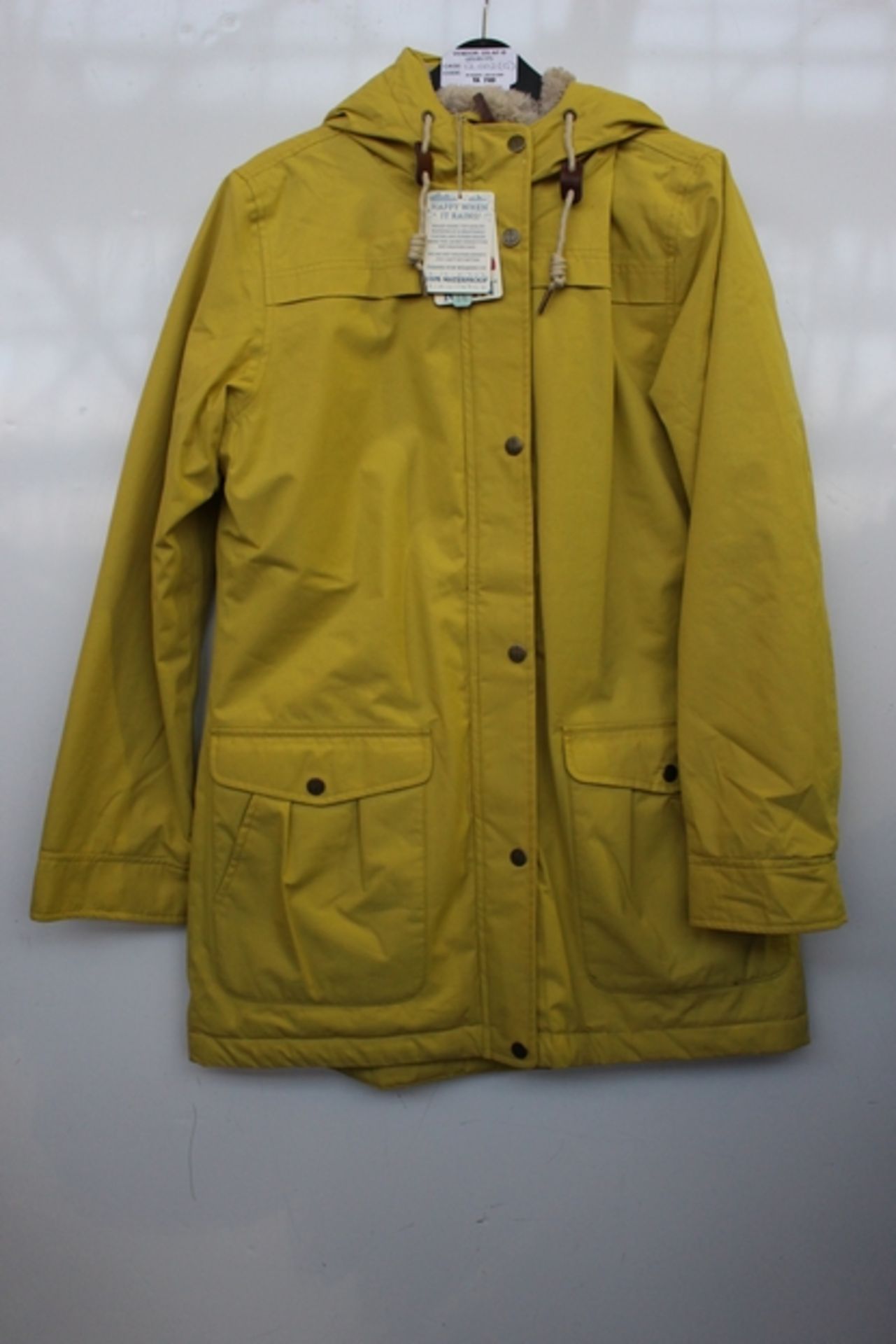 1X UNUSED SEA SALT WATER PROOF AND BREATHABLE TYLER COAT SIZE 12 RRP £140 (DS-AF-B) (12.002G)