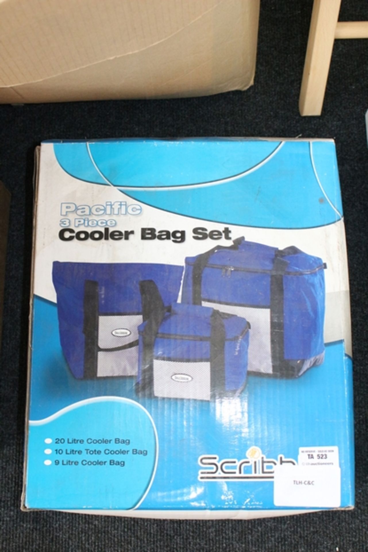 1X BOXED PACIFIC 3 PIECE COOLER BAG (TLH-C&C)