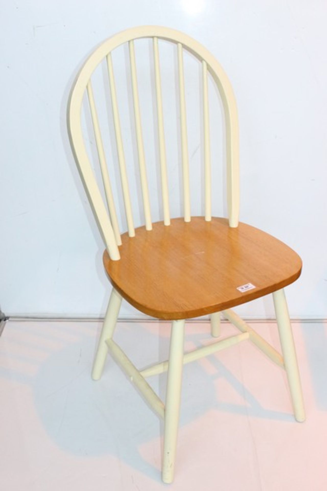 1 x WOODEN CHAIR *PLEASE NOTE THAT THE BID PRICE IS MULTIPLIED BY THE NUMBER OF ITEMS IN THE LOT.