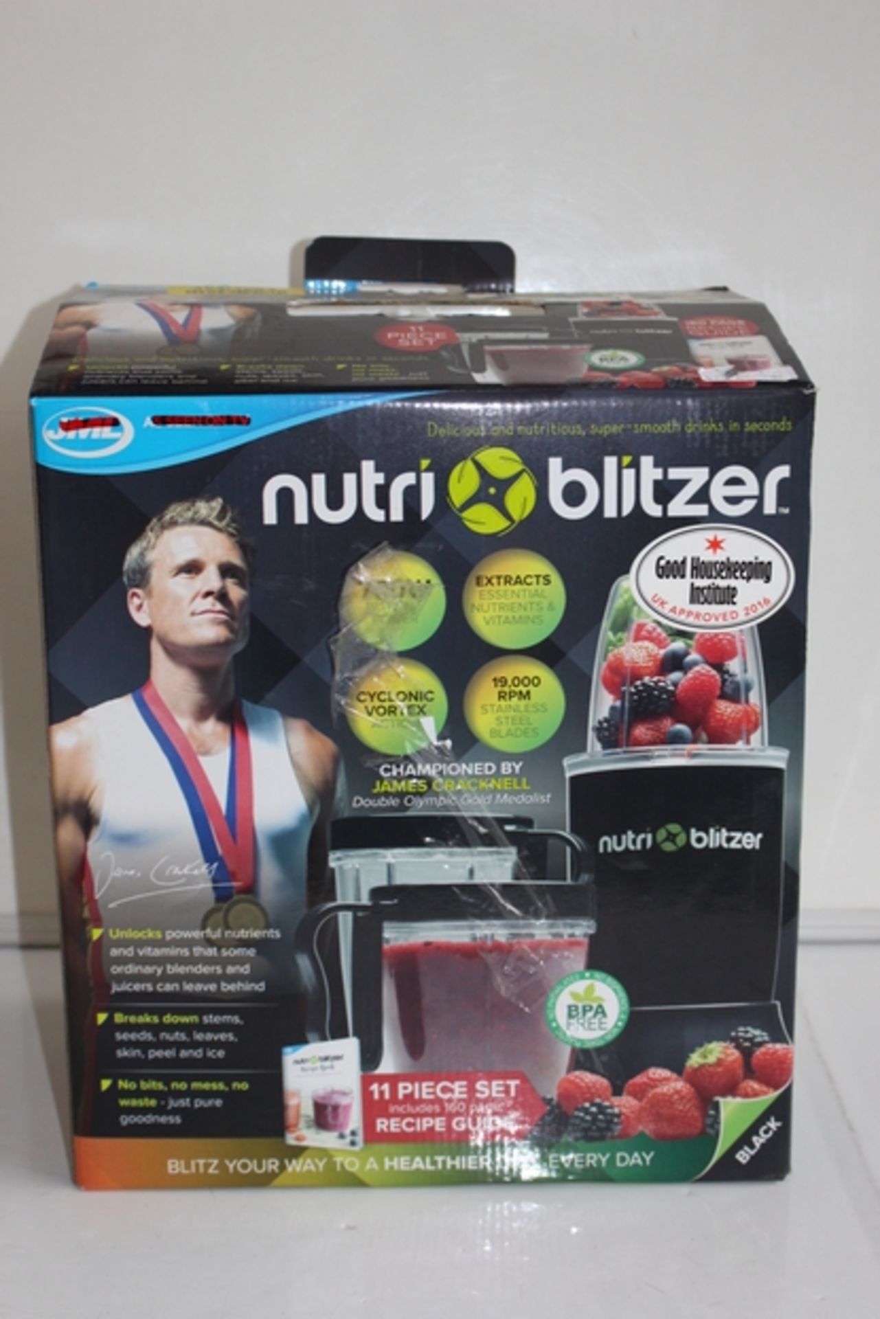 1 x BOXED NUTRI BLITZER *PLEASE NOTE THAT THE BID PRICE IS MULTIPLIED BY THE NUMBER OF ITEMS IN