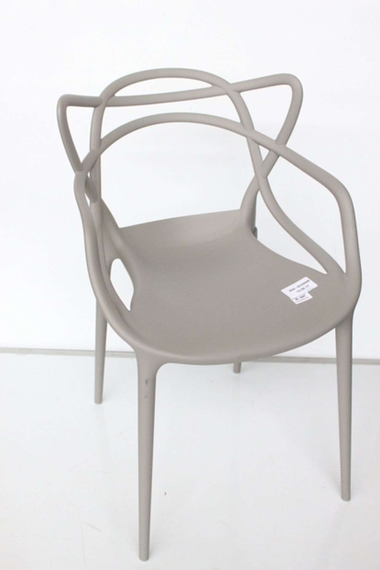 1 x KARTELL MASTERS CHAIR RRP £140 (12/06/17) *PLEASE NOTE THAT THE BID PRICE IS MULTIPLIED BY THE