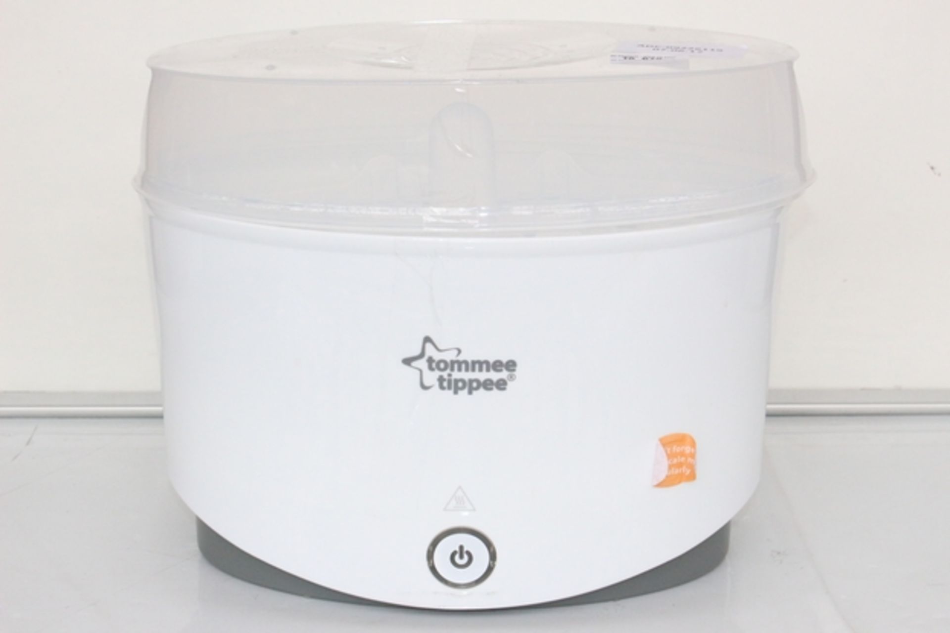 1 x TOMMIE TIPPEE ELECTRIC STEAM STERILIZER RRP £40 (07/06/17) *PLEASE NOTE THAT THE BID PRICE IS