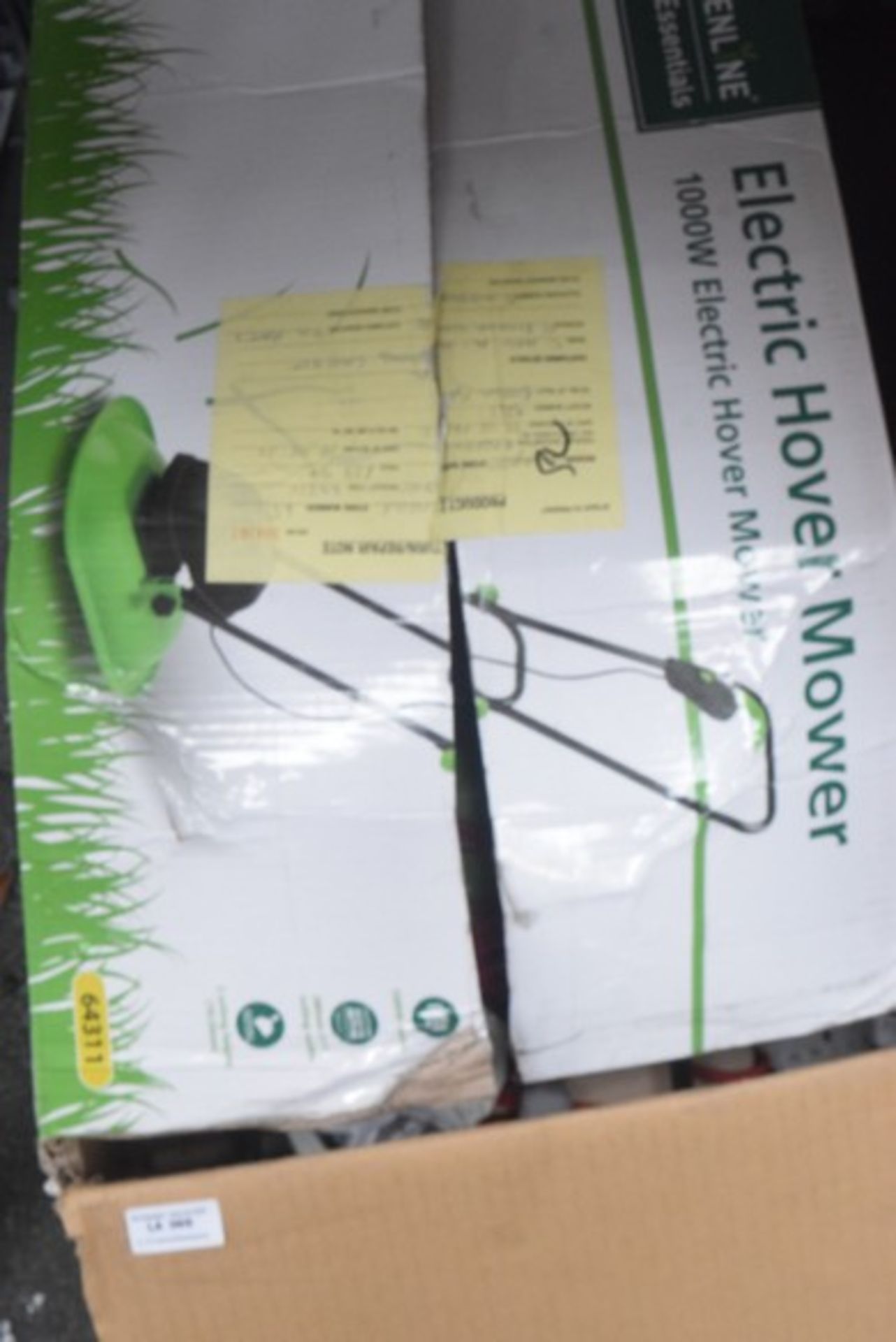 1 x BOXED GARDEN LINES ELECTRIC HOVER MOWER RRP £30 *PLEASE NOTE THAT THE BID PRICE IS MULTIPLIED BY