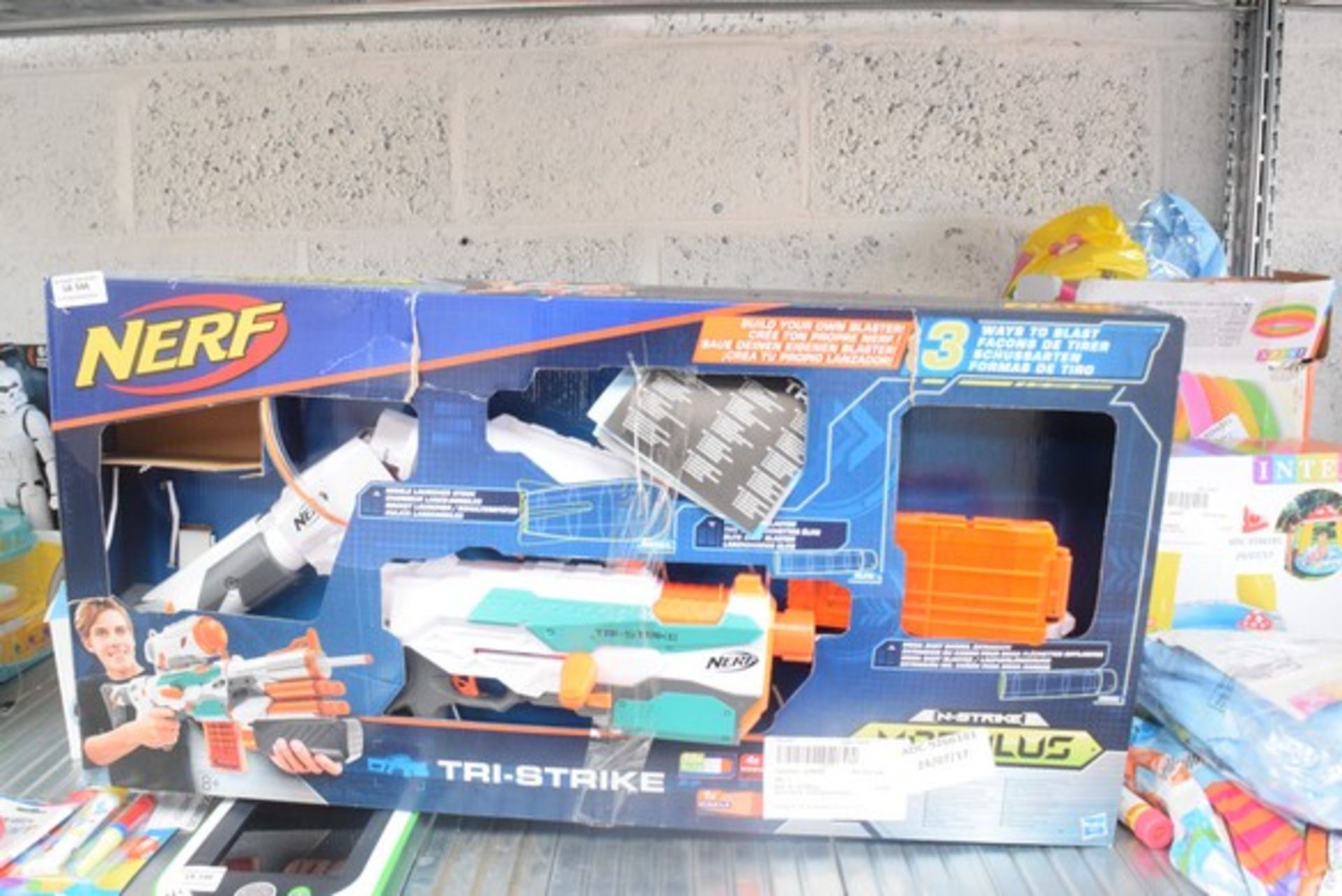 1 x HASBRO NERF N STRIKE MAVRIC BLASTER RRP £35 24.07.17 *PLEASE NOTE THAT THE BID PRICE IS