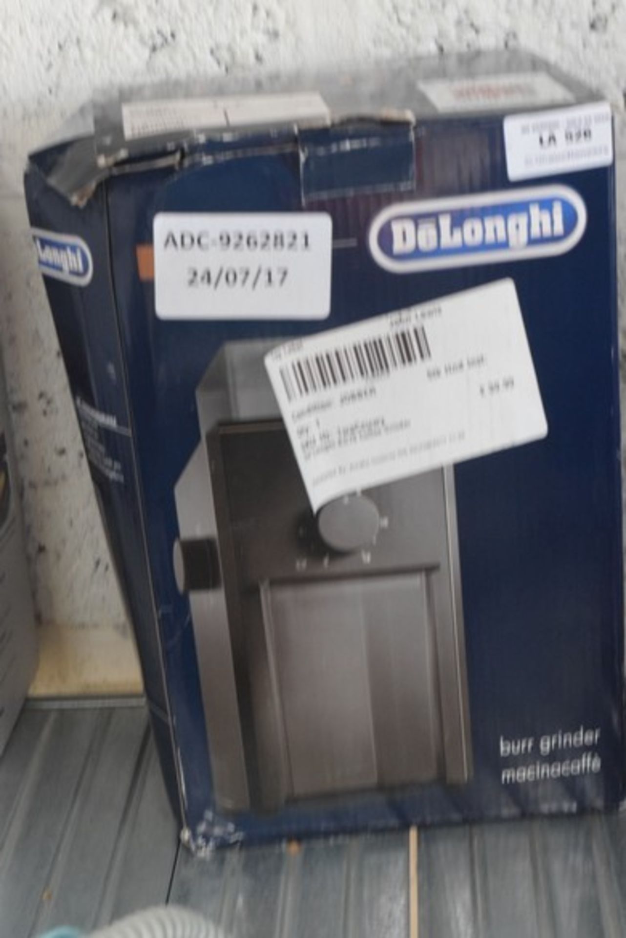 1 x DELONGHI KG79 COFFEE GRINDER RRP £40 24.07.17 *PLEASE NOTE THAT THE BID PRICE IS MULTIPLIED BY