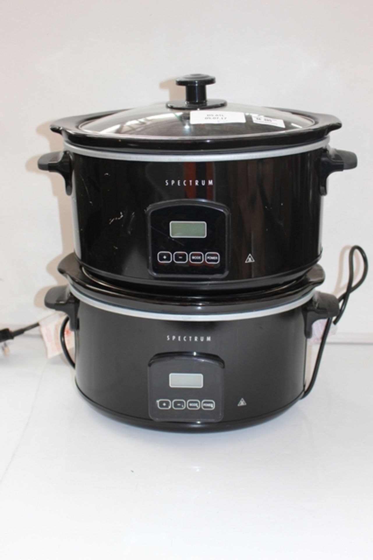 1X LOT TO CONTAIN 2 SLOW COOKERS (DS-ATL) (05.07.17)