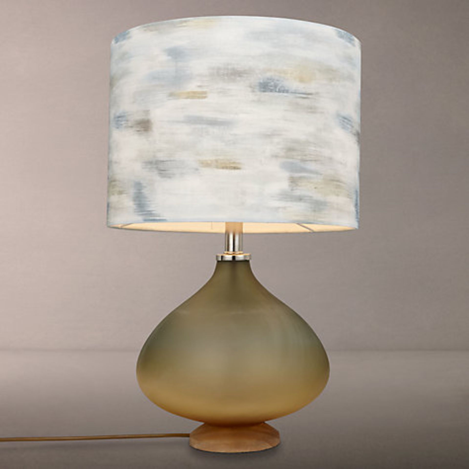 1 x VOYAGE BEZDEL TABLE LAMP IN CITRINE RRP £160 18.07.17 *PLEASE NOTE THAT THE BID PRICE IS